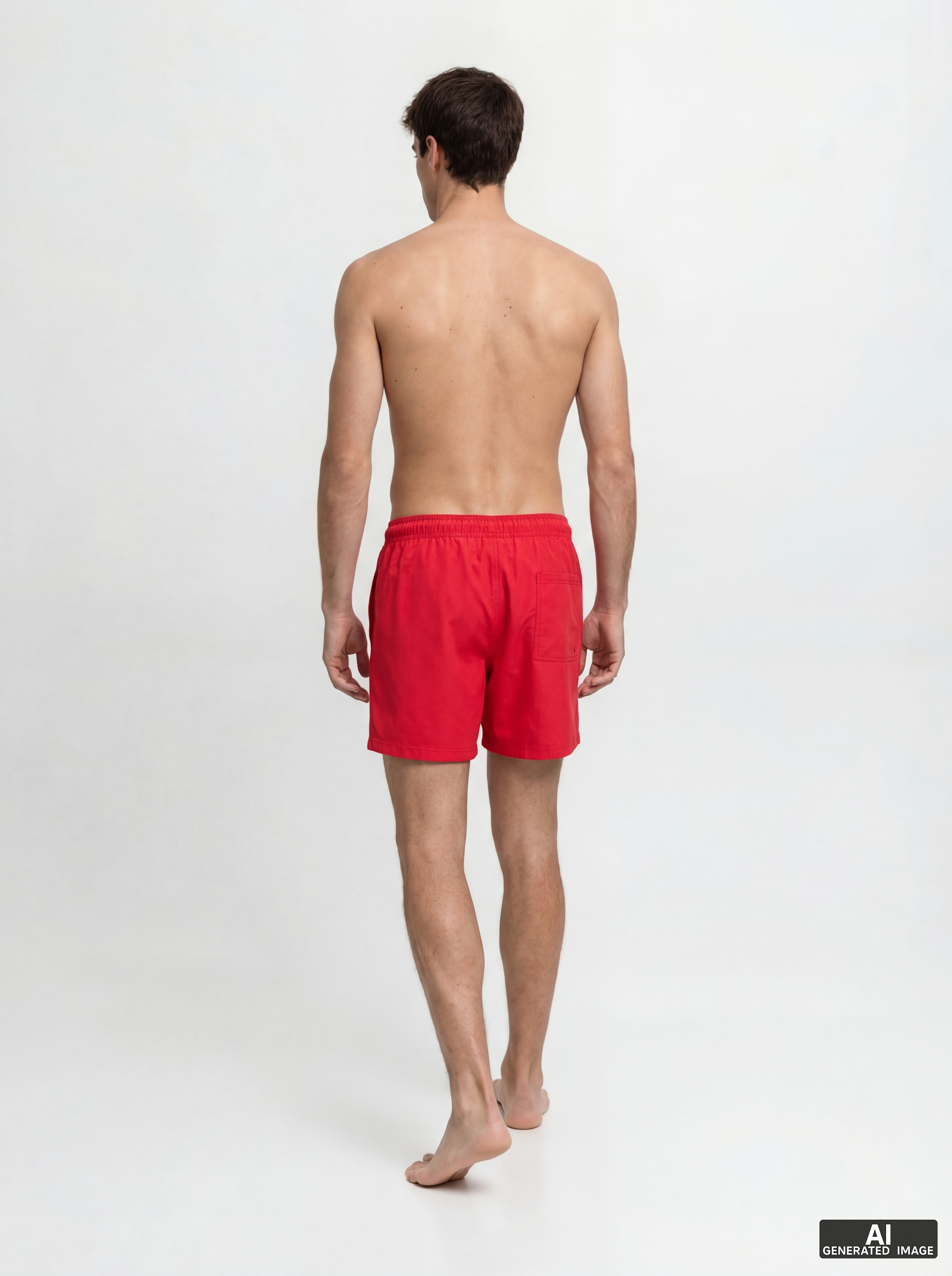 Jack & Jones Badeshorts »JPSTMAUI TROPIC SOLID SWIM SHORTS SN« Kunstfaser, normal geschnitten