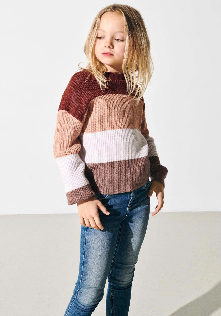 Image of KIDS ONLY Strickpullover »KOGSANDY L/S STRIPE PULLOVER« bei Ackermann Versand Schweiz