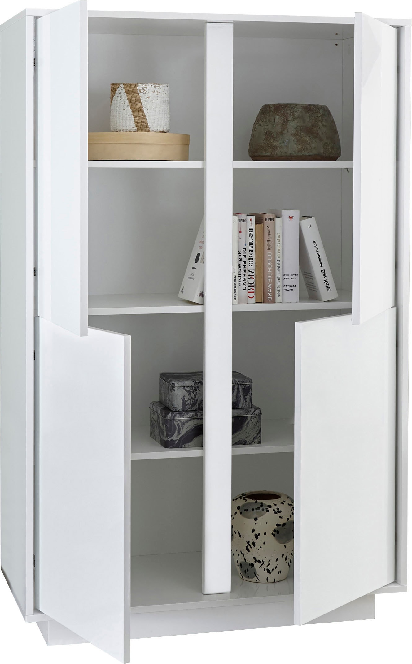 Image of Home affaire Highboard "Ice" grifflos