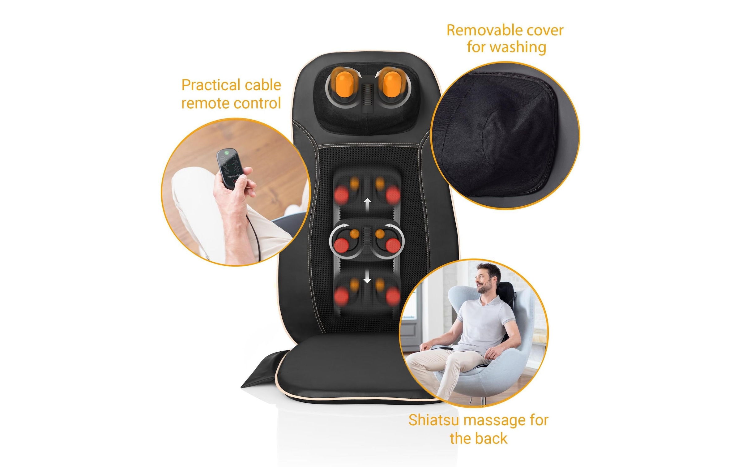 Medisana Massagesitzauflage »MCN«