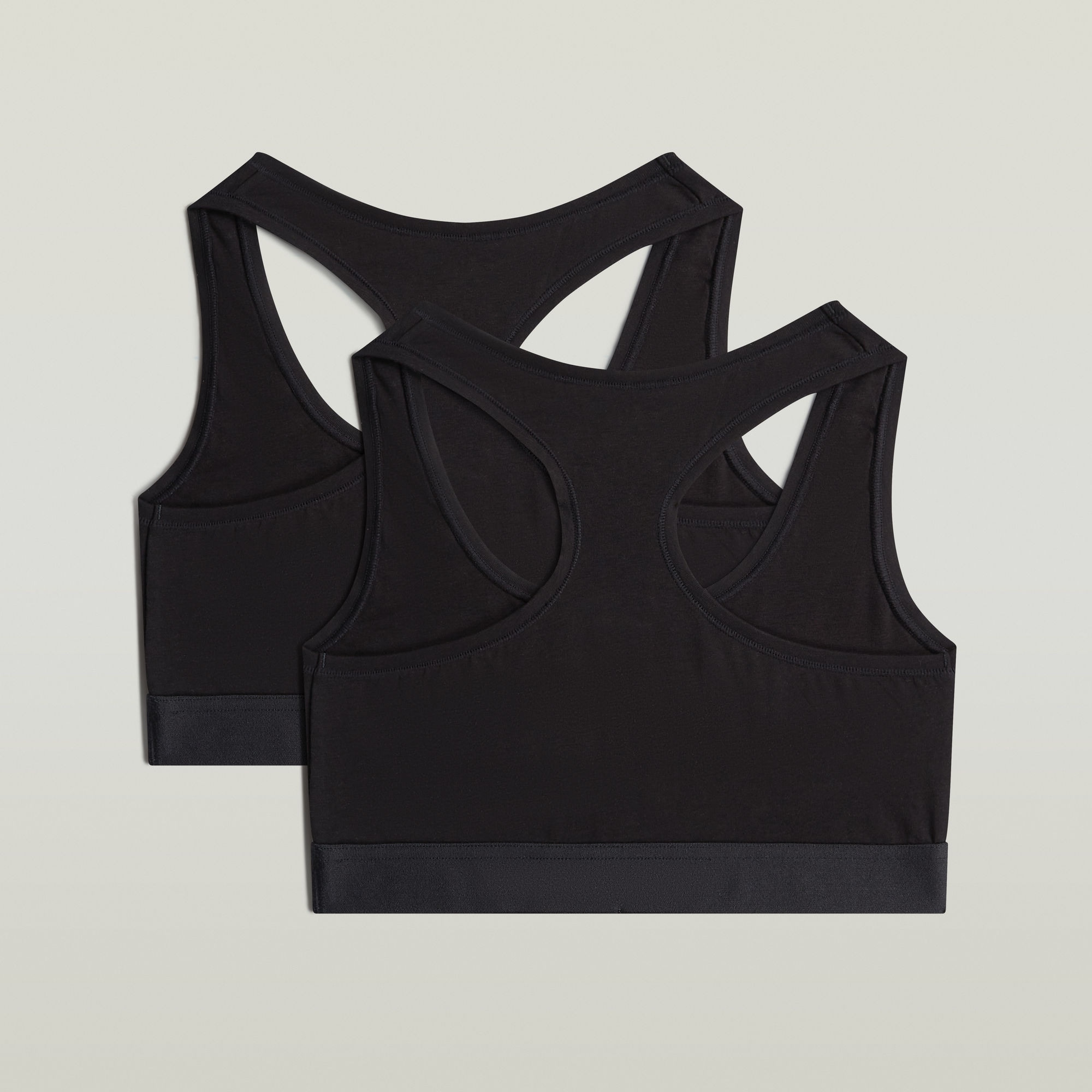 G-STAR Bralette »DOLOMITE, RACERBACK BRALETTE« Packung, 2 mit Logobund, Slim Fit
