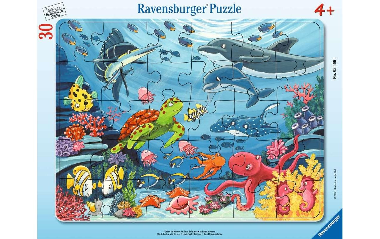 Puzzle »Unten im Meer«, (30 tlg.)