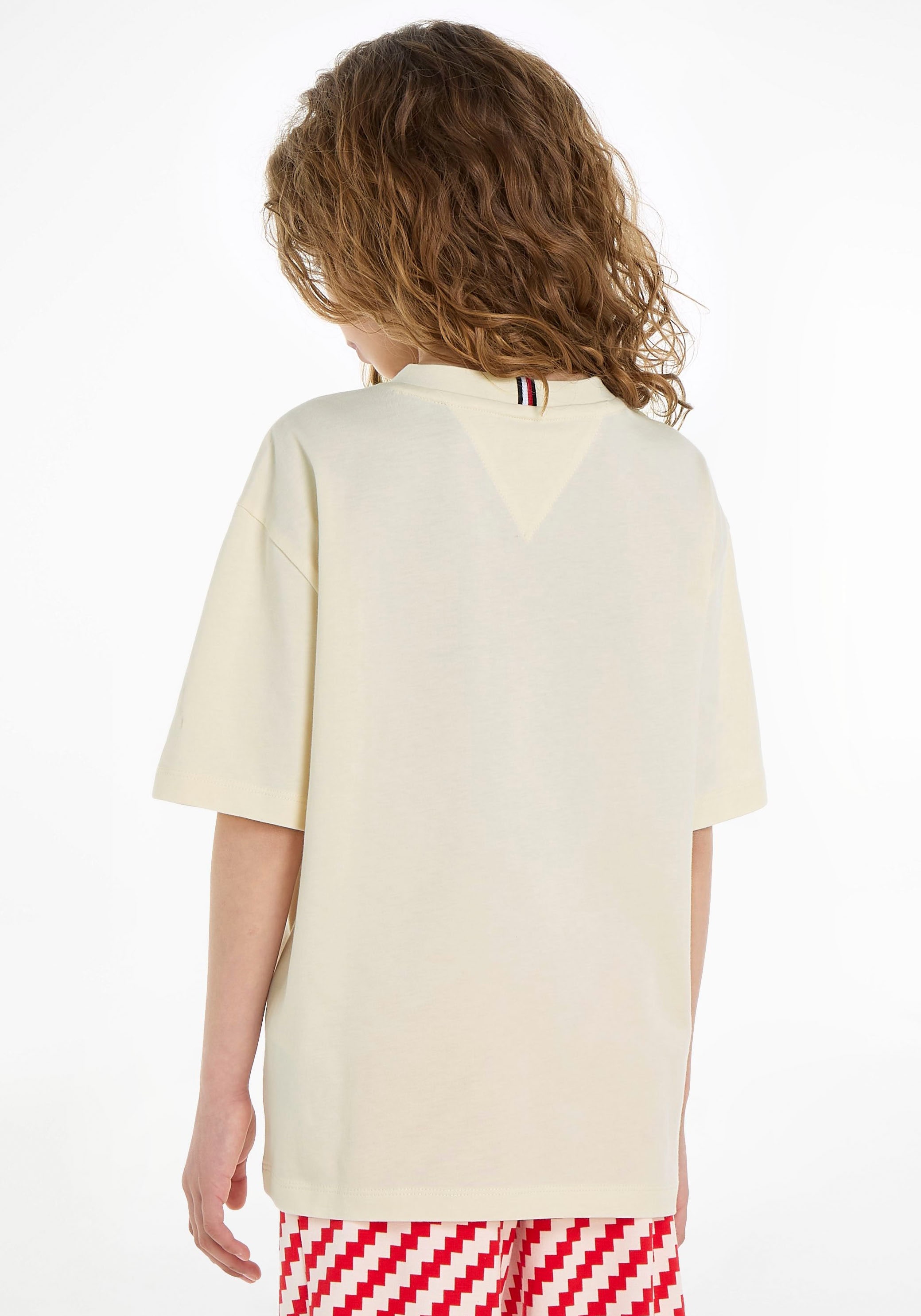 Tommy Hilfiger T-Shirt »U MONOTYPE TEE S/S«, mit grosser Logo-Stickerei