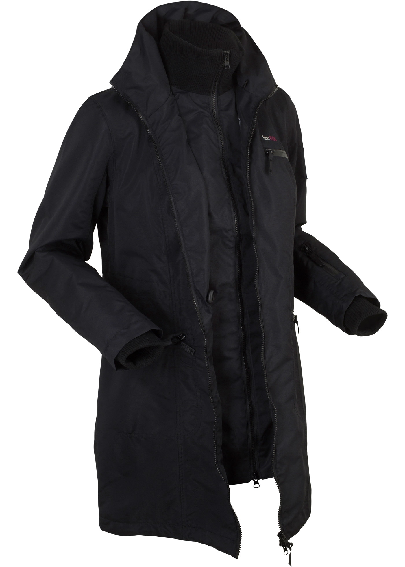 bonprix Manteau fonctionnel wasserdichtes und winddichtes Obermaterial, ausgestellte Passform