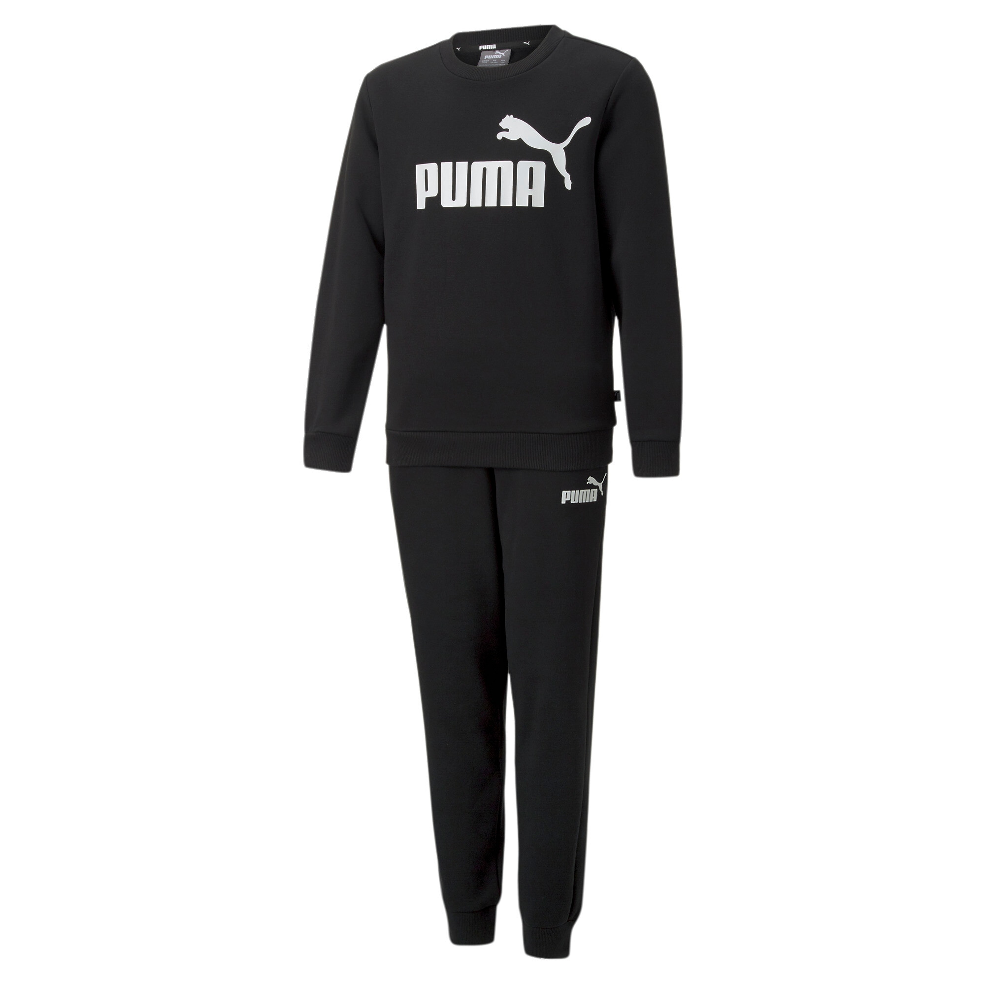 PUMA Trainingsanzug »NO.1 LOGO SWEAT SUIT FL B«, (Set, 2 tlg.)