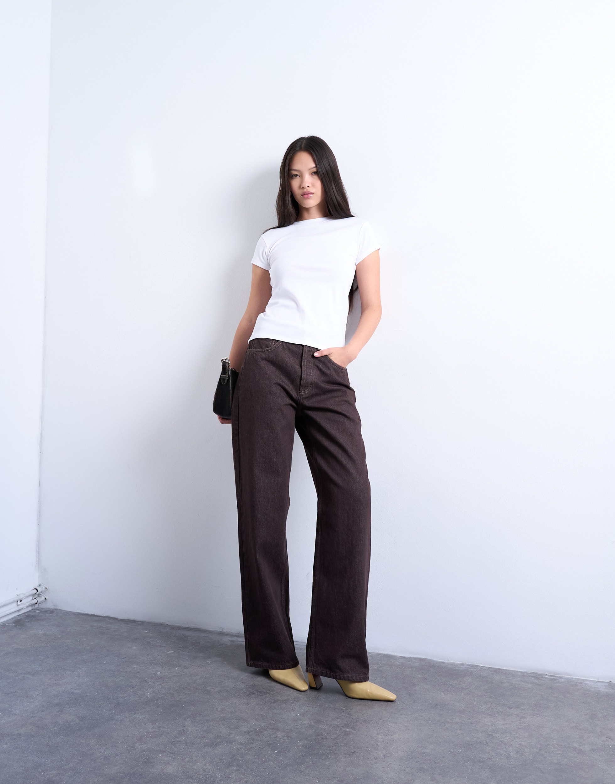 TOPSHOP Shirt à col rond »TSEVERYDAY SS TOP JRS NOOS« coton, coupe régulière