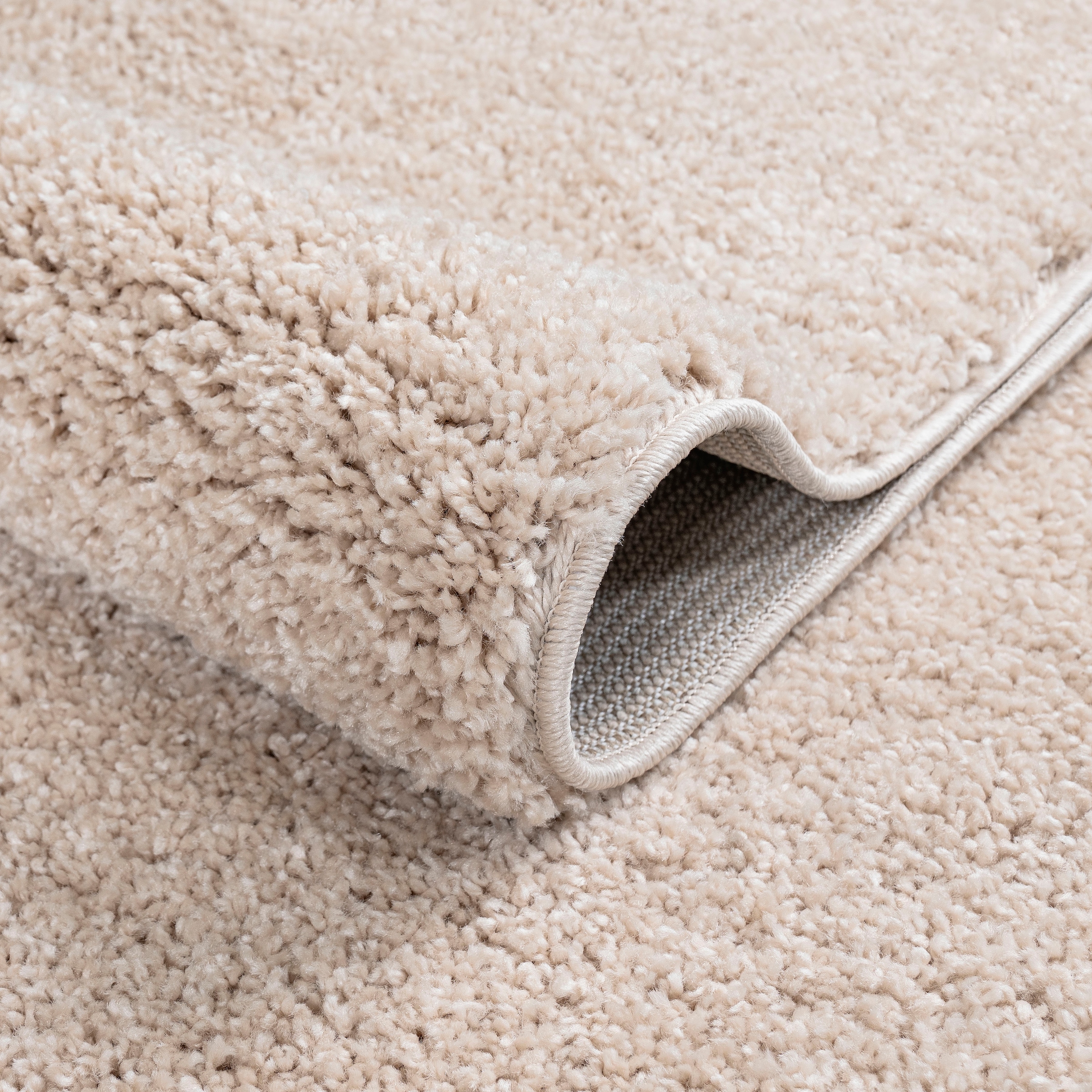 Home affaire Hochflor-Teppich »Shaggy 30«, rechteckig, 30 mm Höhe, Teppich, Uni Farben, besonders weich und kuschelig