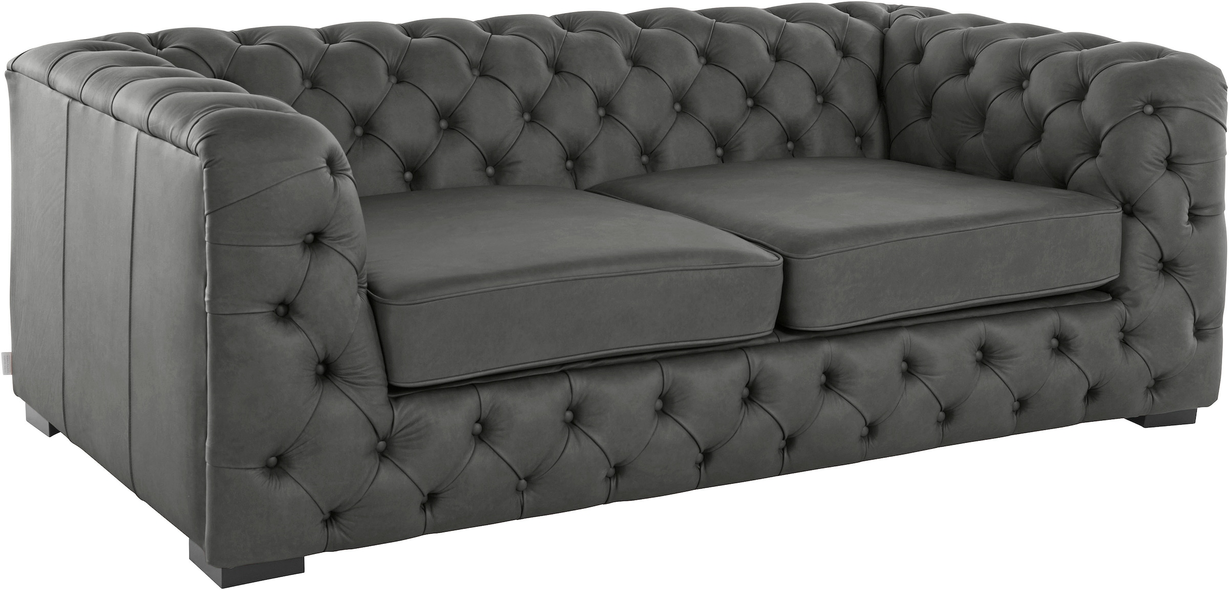 Home affaire Chesterfield-Sofa »Kalina«, mit klassischer Chesterfield-Knopfheftung