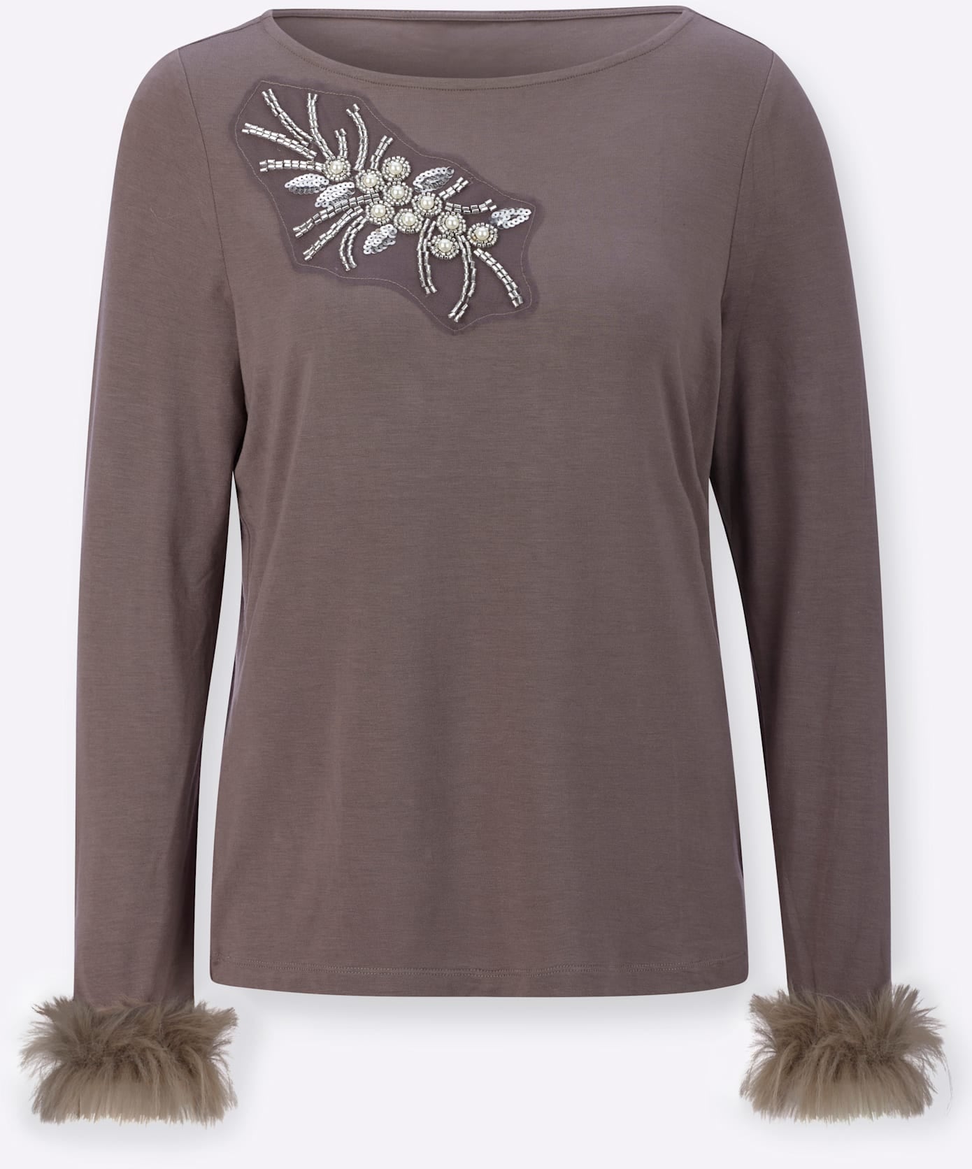 creation L T-shirt à manches longues »Modal-Shirt« 1