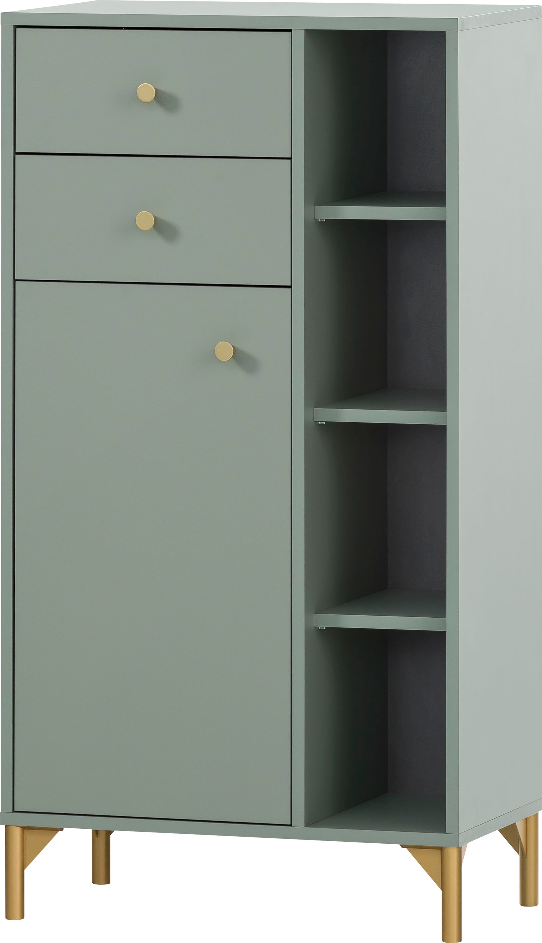 Image of welltime Midischrank "Ando, Midischrank, Made in Germany, B: 60,2 cm" Solide Verarbeitung - Dieses Produkt ist in Deutschland gefertigt