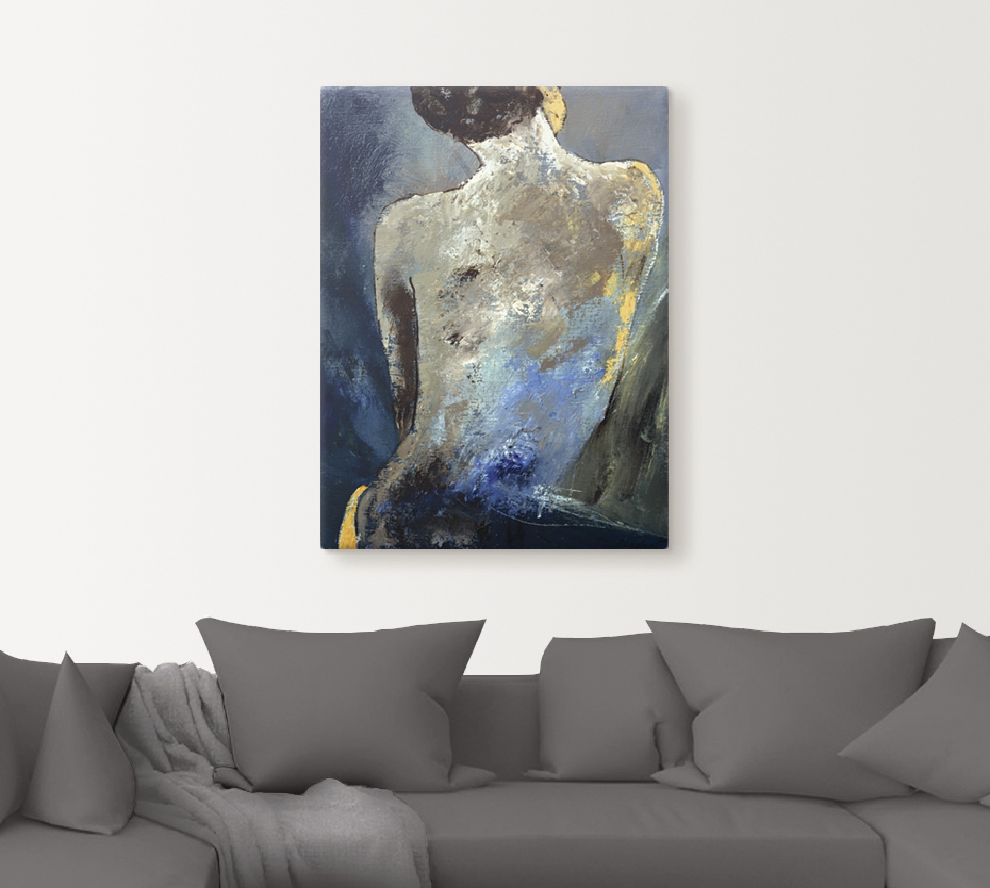 Artland Tableau sur toile »Rücken einer Nackten« 1 cuis tlg. auf Holzrahmen gespannt