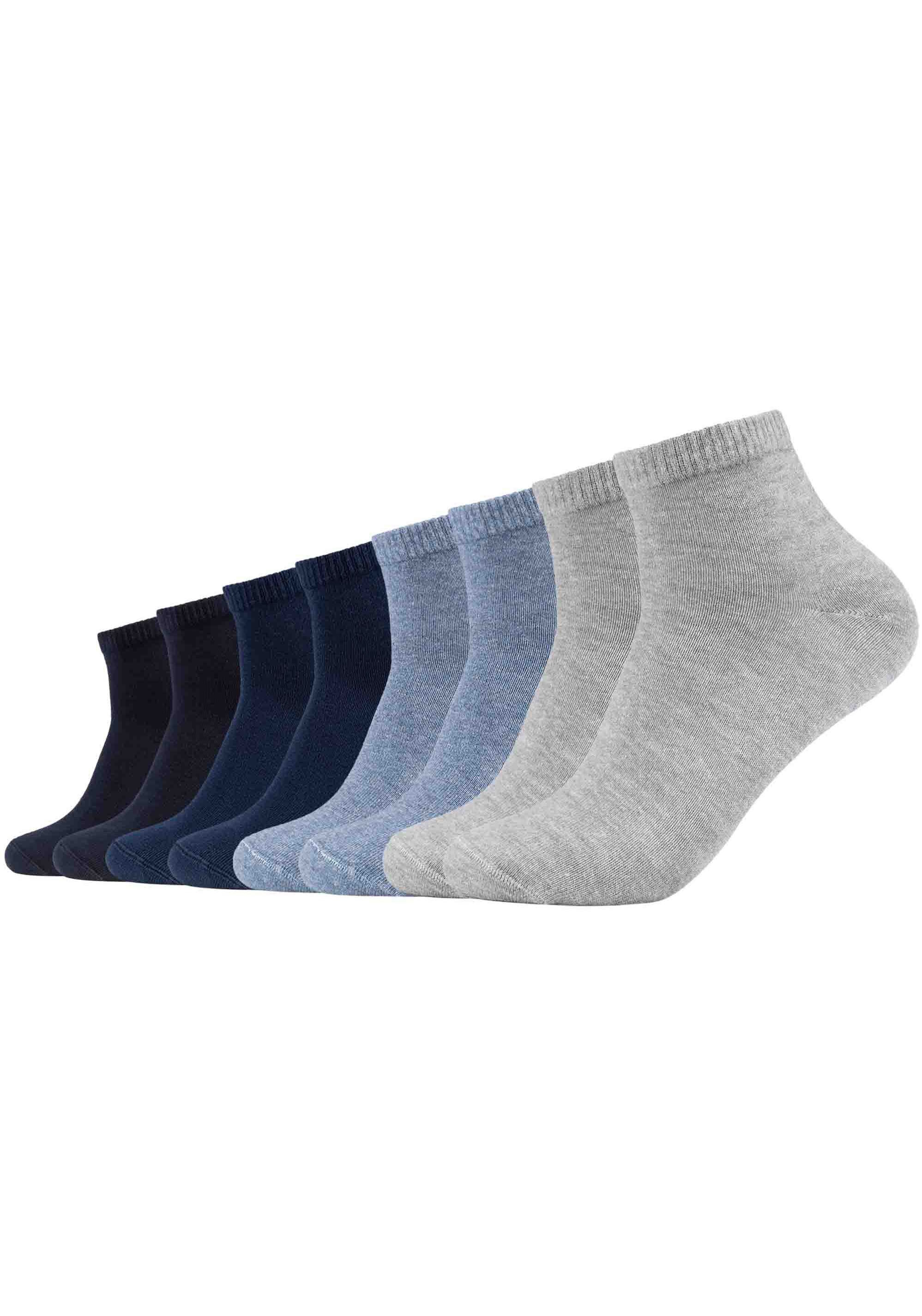 Image of s.Oliver Kurzsocken "essentials" 8 Stk. tlg. Sneakersocken, im 8er Pack, mit elastischem Sitz, knöchelhoch
