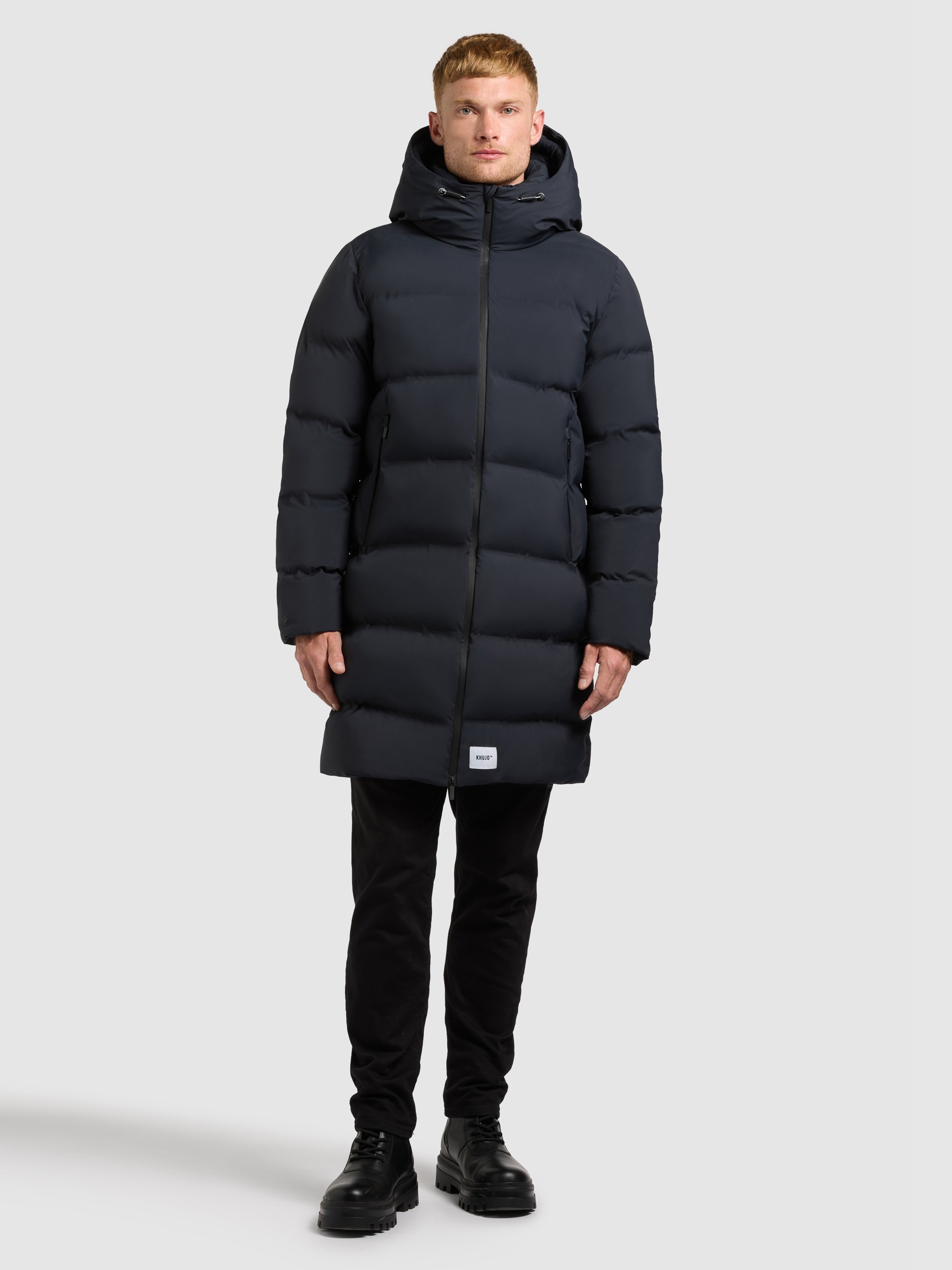 khujo Manteau matelassé »CAIUS3« mit praktischem 2-Wege-Reissverschluss