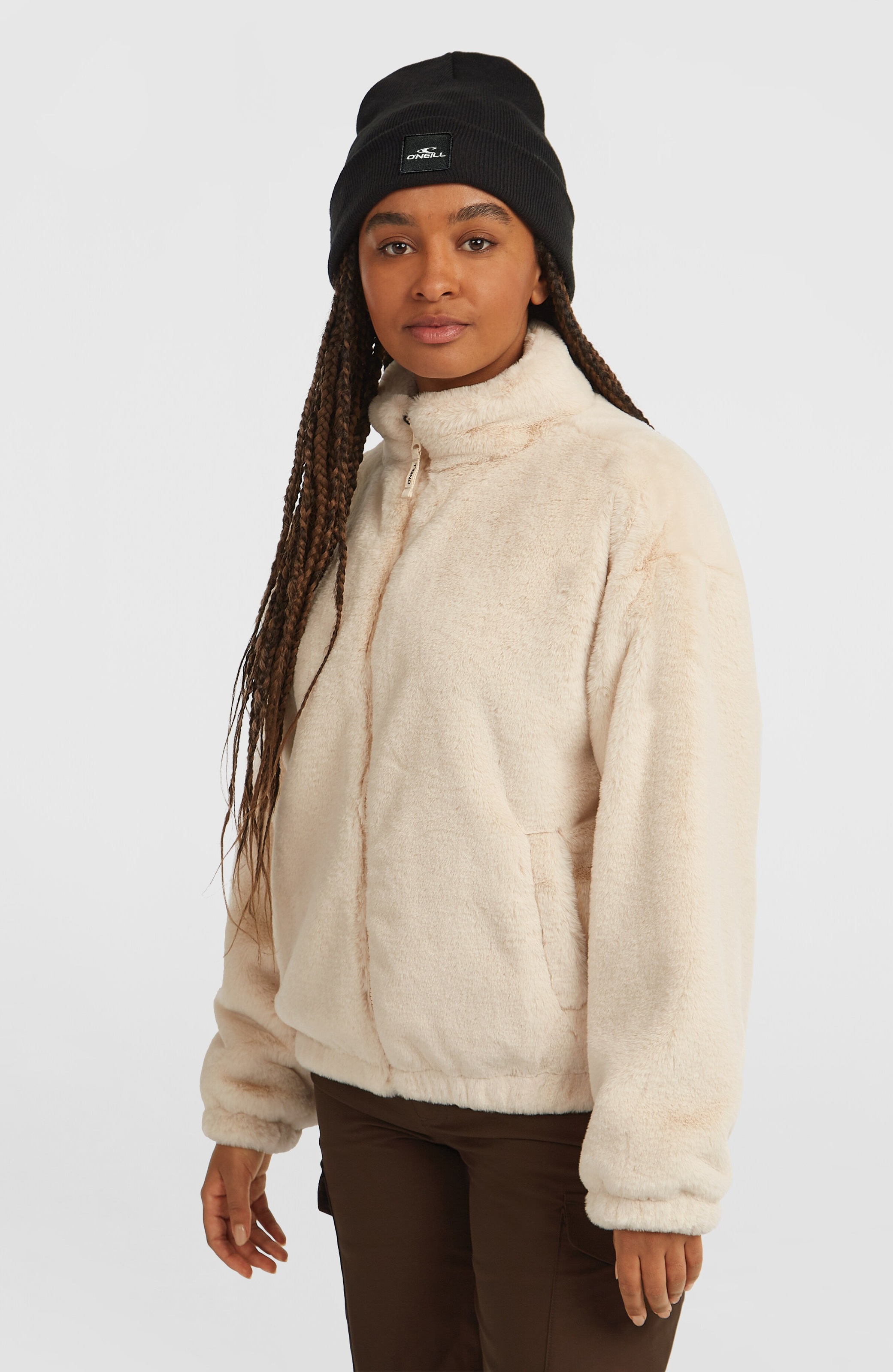 Image of ONeill Strickfleece-Pullover "FWCCRUZ FAUX FUR FLEECE"