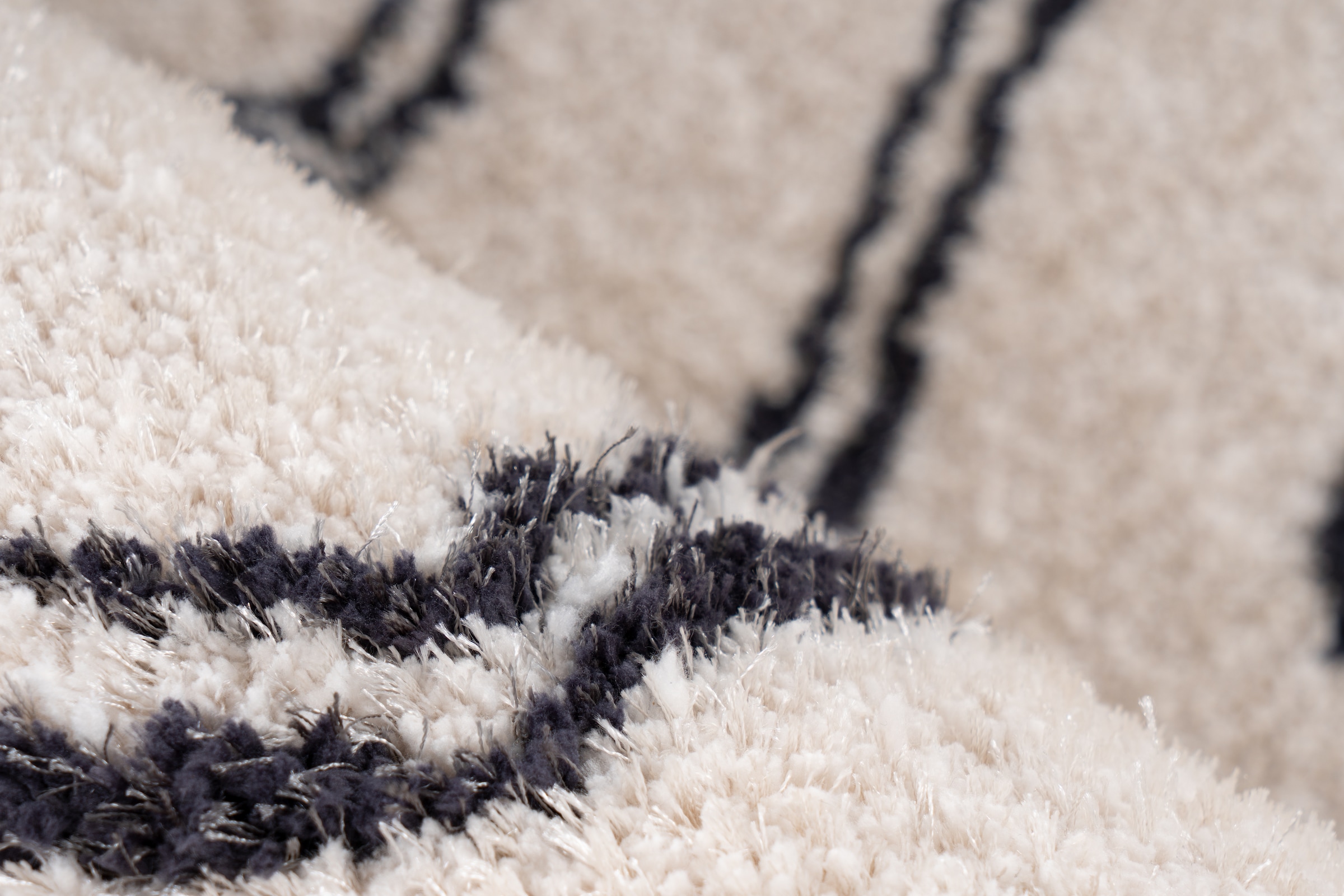 me gusta Teppich »Orlando 225«, rechteckig, 27 mm Höhe, Weicher Hochflorteppich, dezent gestaltet,Fussbodenheizung geeignet