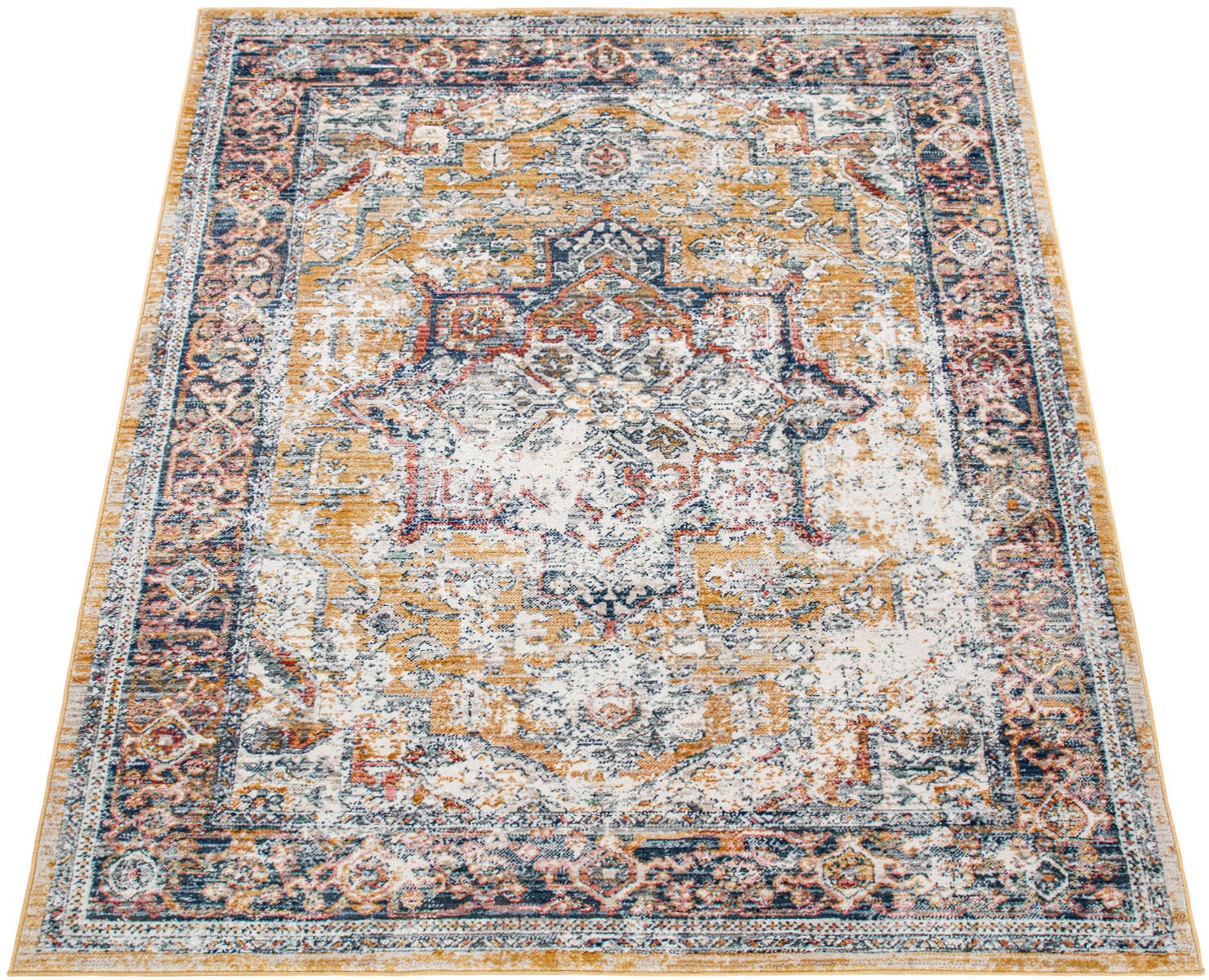 Image of Paco Home Teppich »Herbete 731«, rechteckig, 8 mm Höhe, Kurzflor, Orient-Optik, Vintage Design, Wohnzimmer bei Ackermann Versand Schweiz