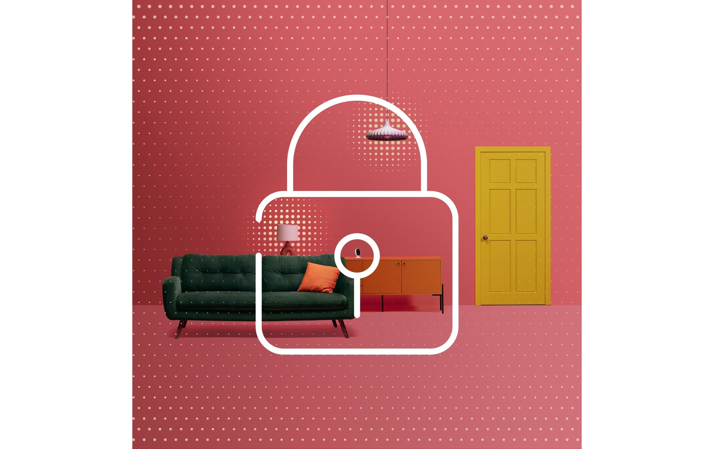 WiZ Smart Home Kamera »Indoor WiFi«, (1 tlg.)