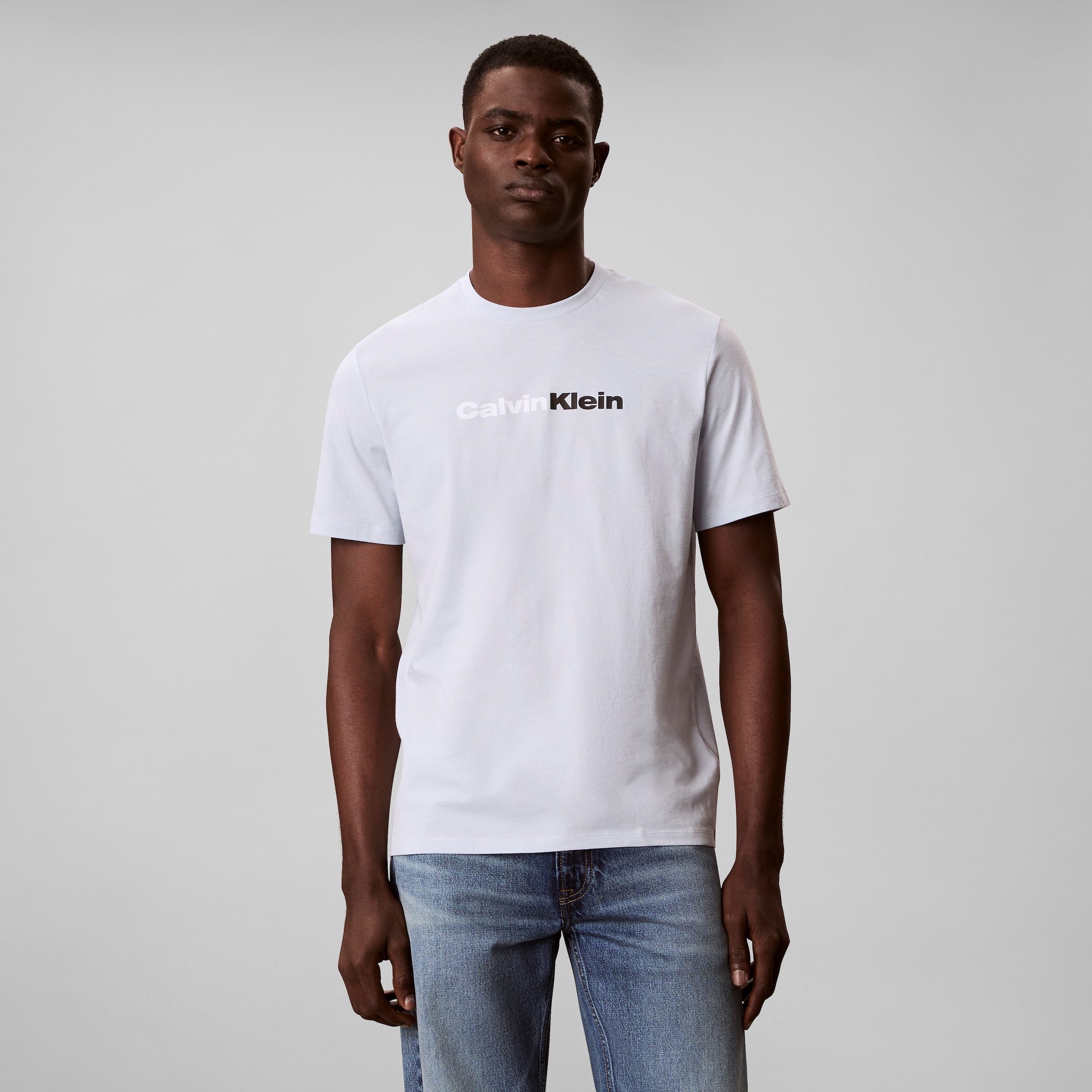 Calvin Klein Jeans T-Shirt »JEANS GRAPHICS« Regular fit mit Markenprint