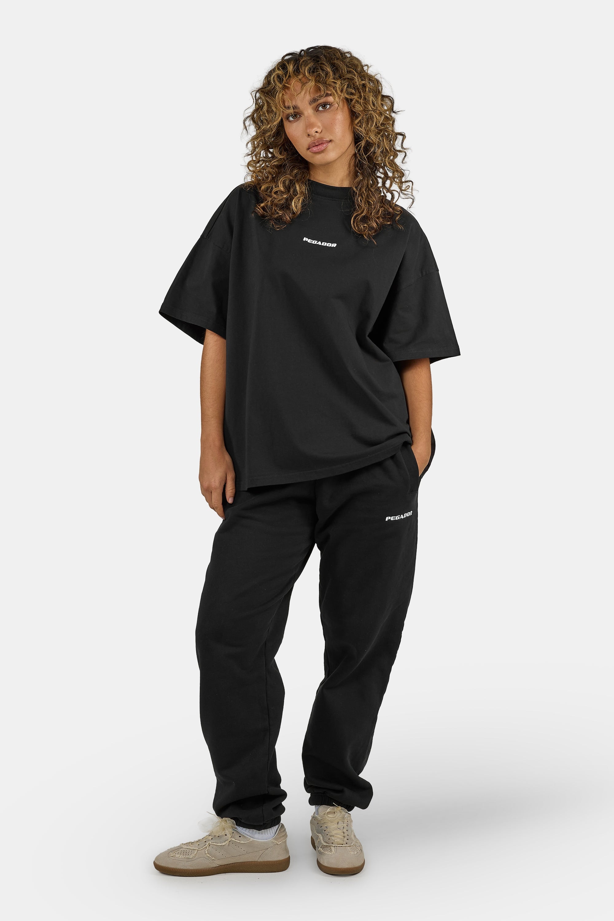 PEGADOR T-shirt »Bracy Heavy Oversized Tee« Coton, oversize