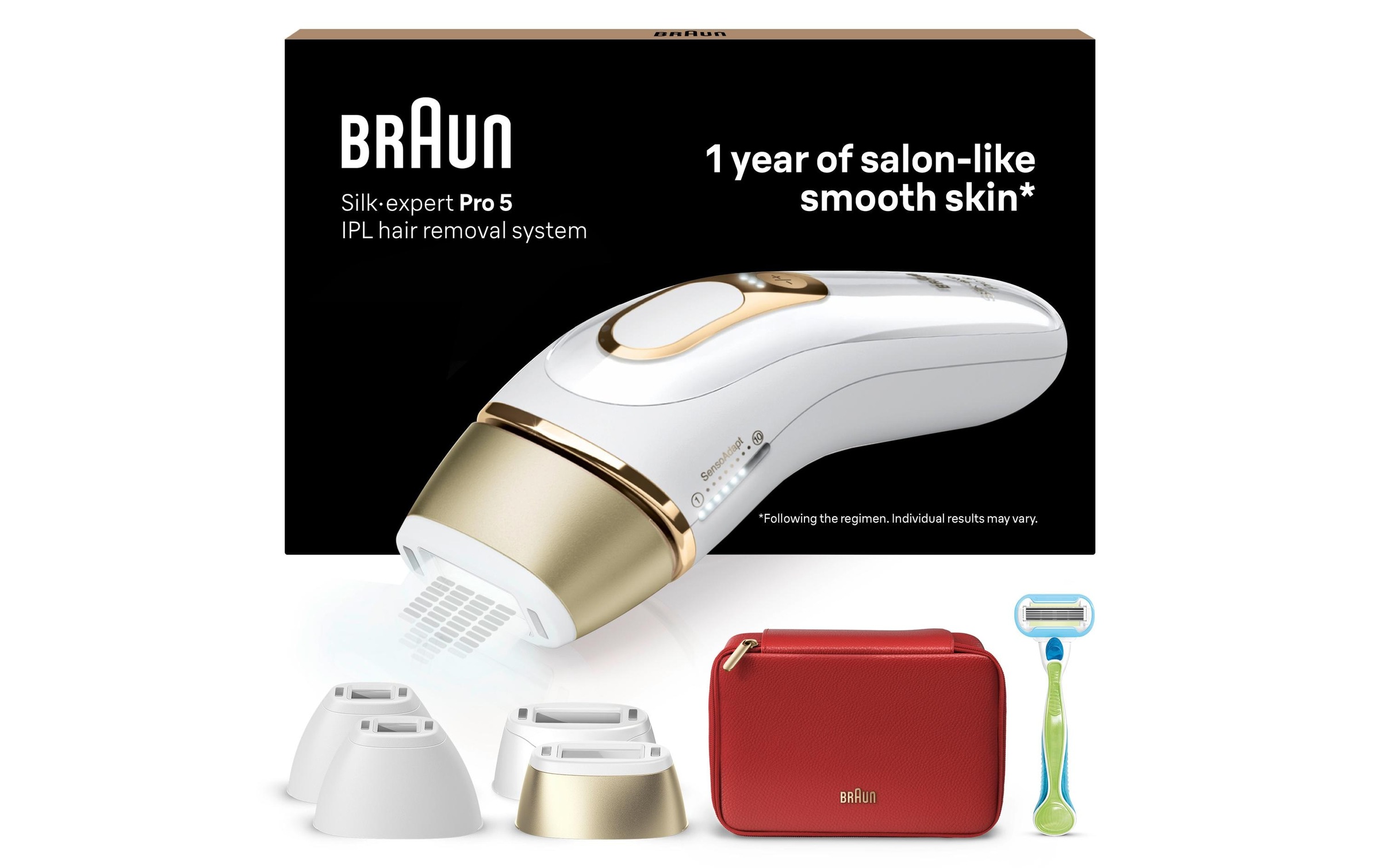 Braun IPL-Haarentferner »Silk-expert Pro 5 PL5382«, 125 Lichtimpulse