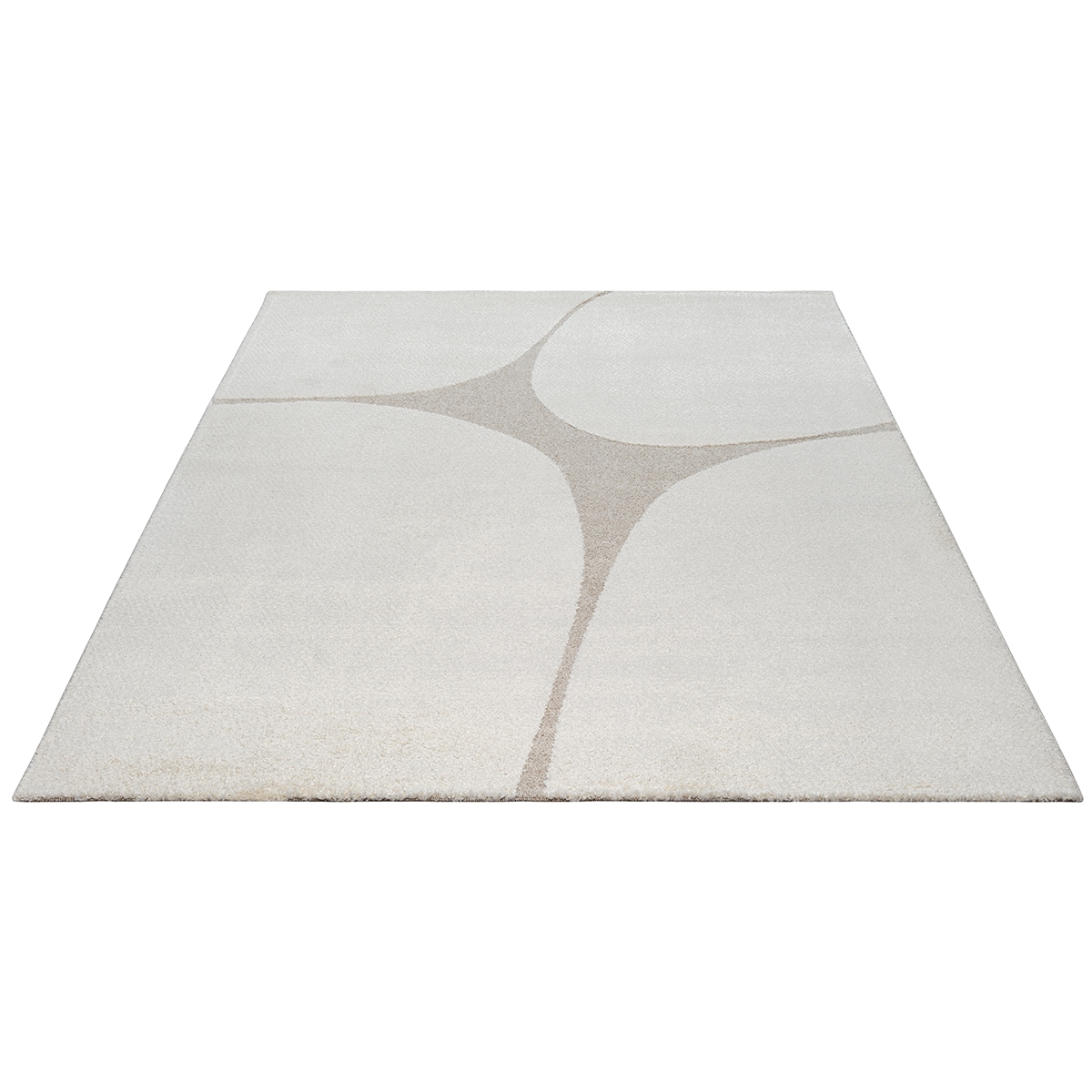 the carpet Teppich »Elisa« rechteckig 12 mm Höhe moderner Wohnzimmer Teppich, geometrisches Design, hohe Flordichte