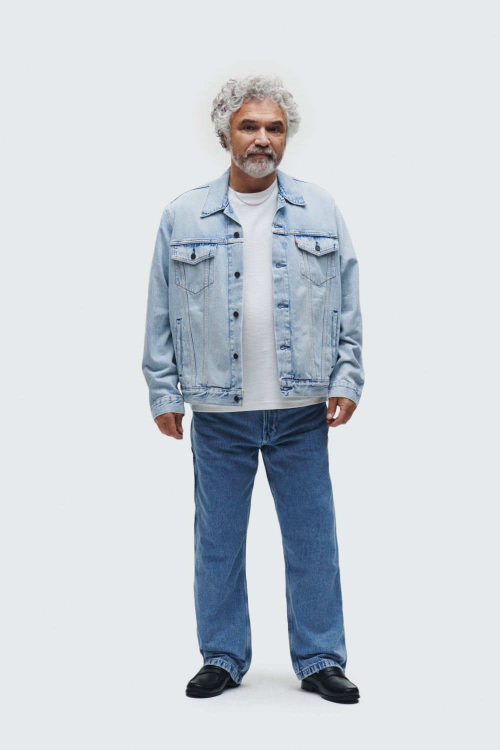 Levi's® Jeansjacke »VINTAGE FIT TRUCKER JKT«, ohne Kapuze, mit Knopfleiste
