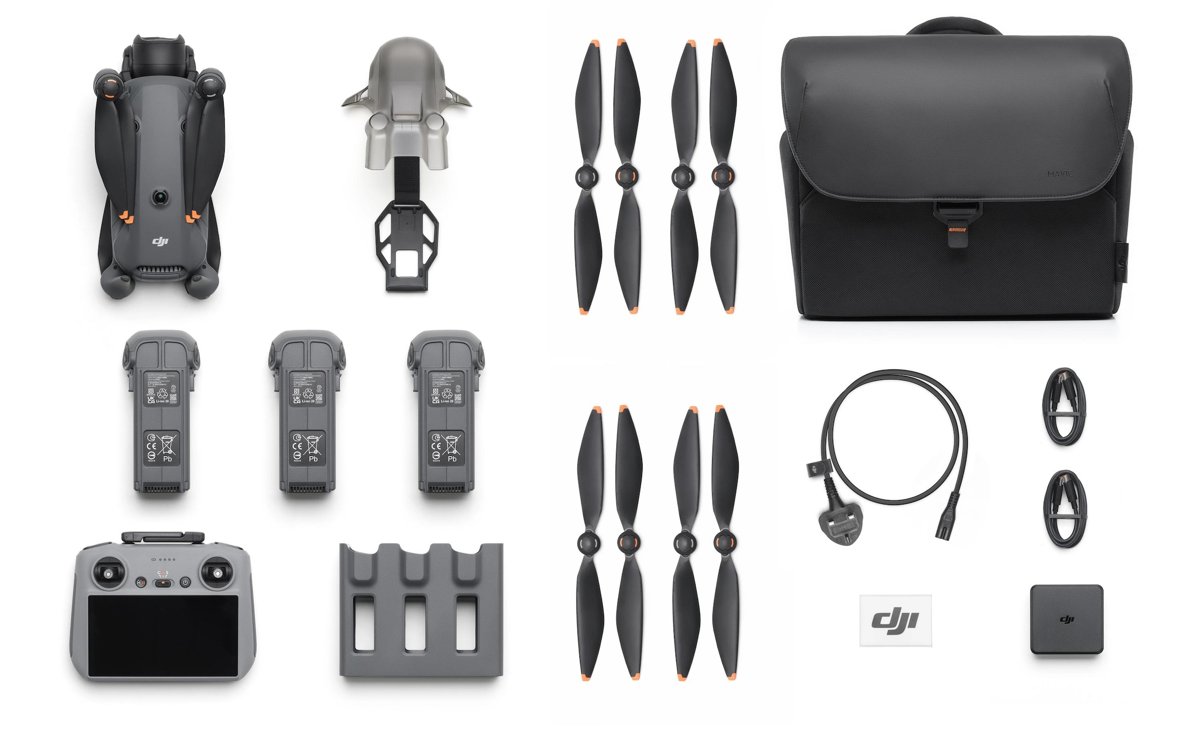 DJI Drohne »Mavic 4 Pro Fly More Combo (C2)«, Bedienung: Fernsteuerung, Frequenzbereich: 2.4/5.8 GHz