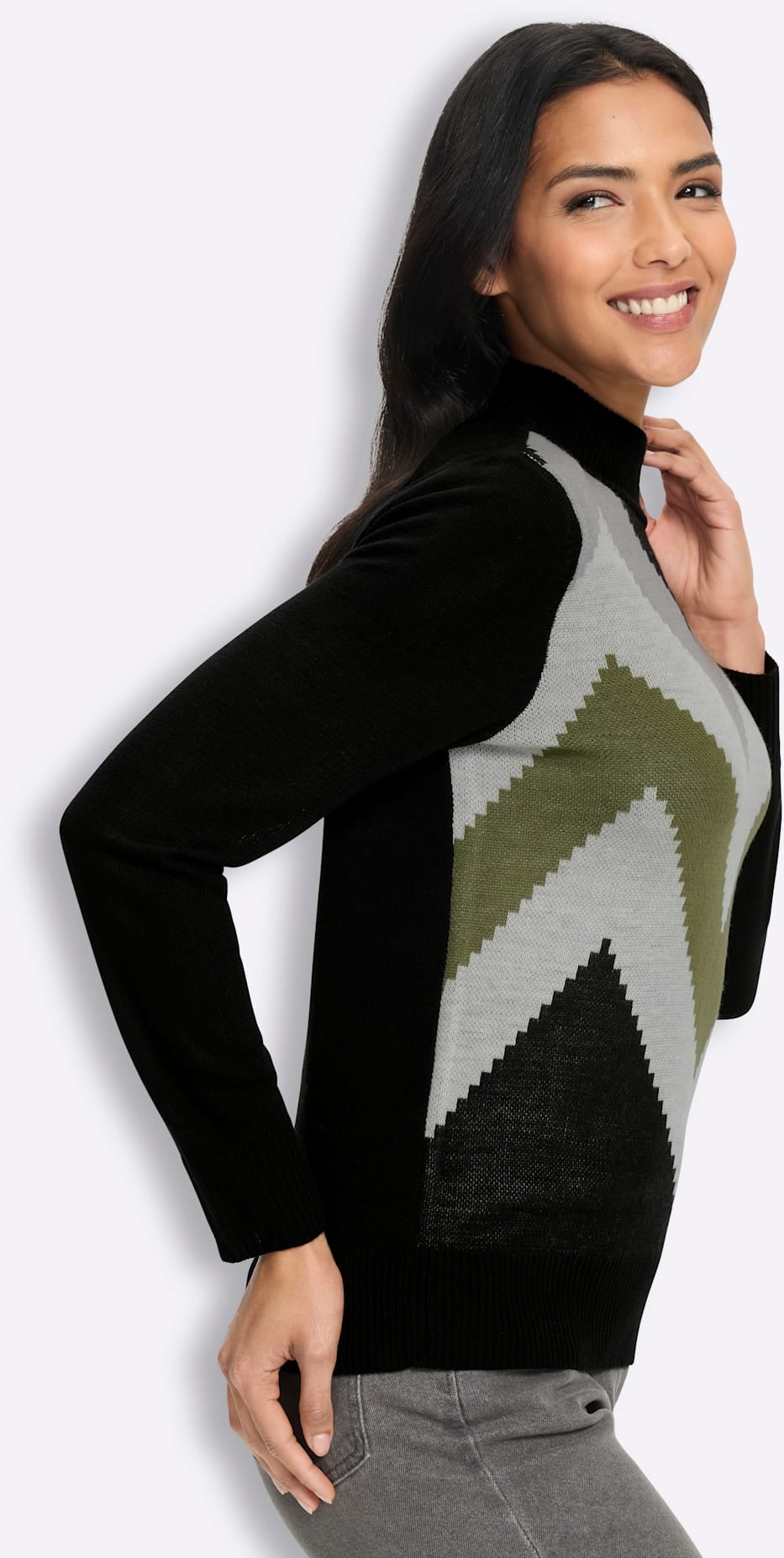 Classic Basics Strickpullover »Stehkragen-Pullover«