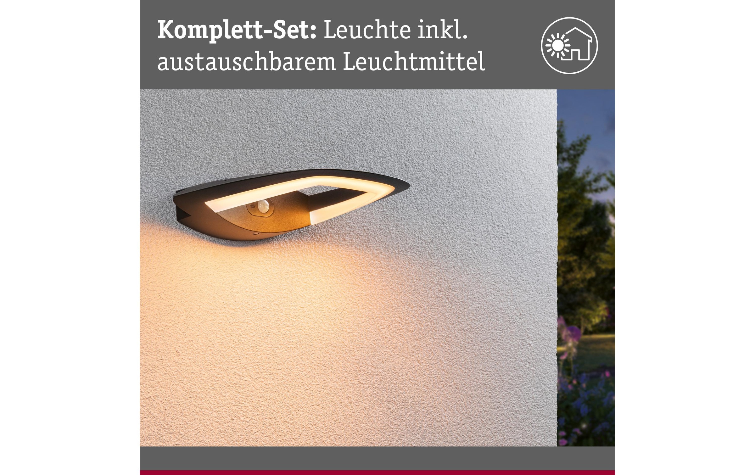 Paulmann LED Wandleuchte »LED Akena Bewe«
