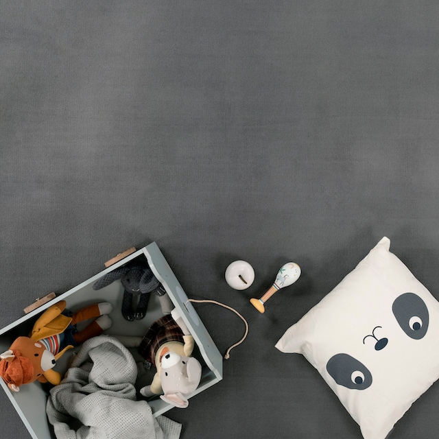 Paco Home Teppich »Tatami 475«, rechteckig, Kurzflor, Uni-Farben, mit  Memory Foam, waschbar jetzt kaufen