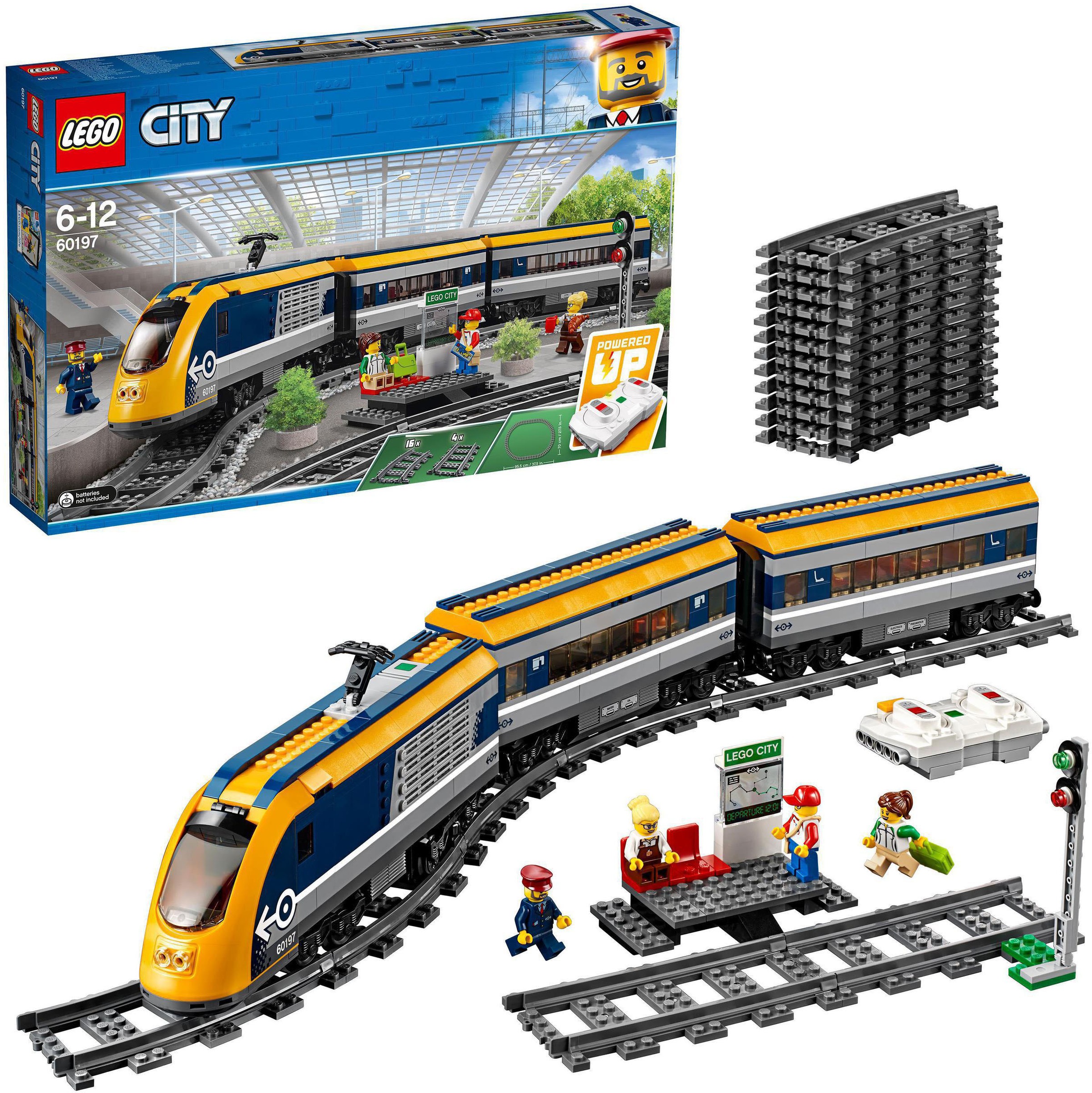 Image of LEGO® Konstruktionsspielsteine »Personenzug (60197), LEGO® City«, (677 St.) bei Ackermann Versand Schweiz