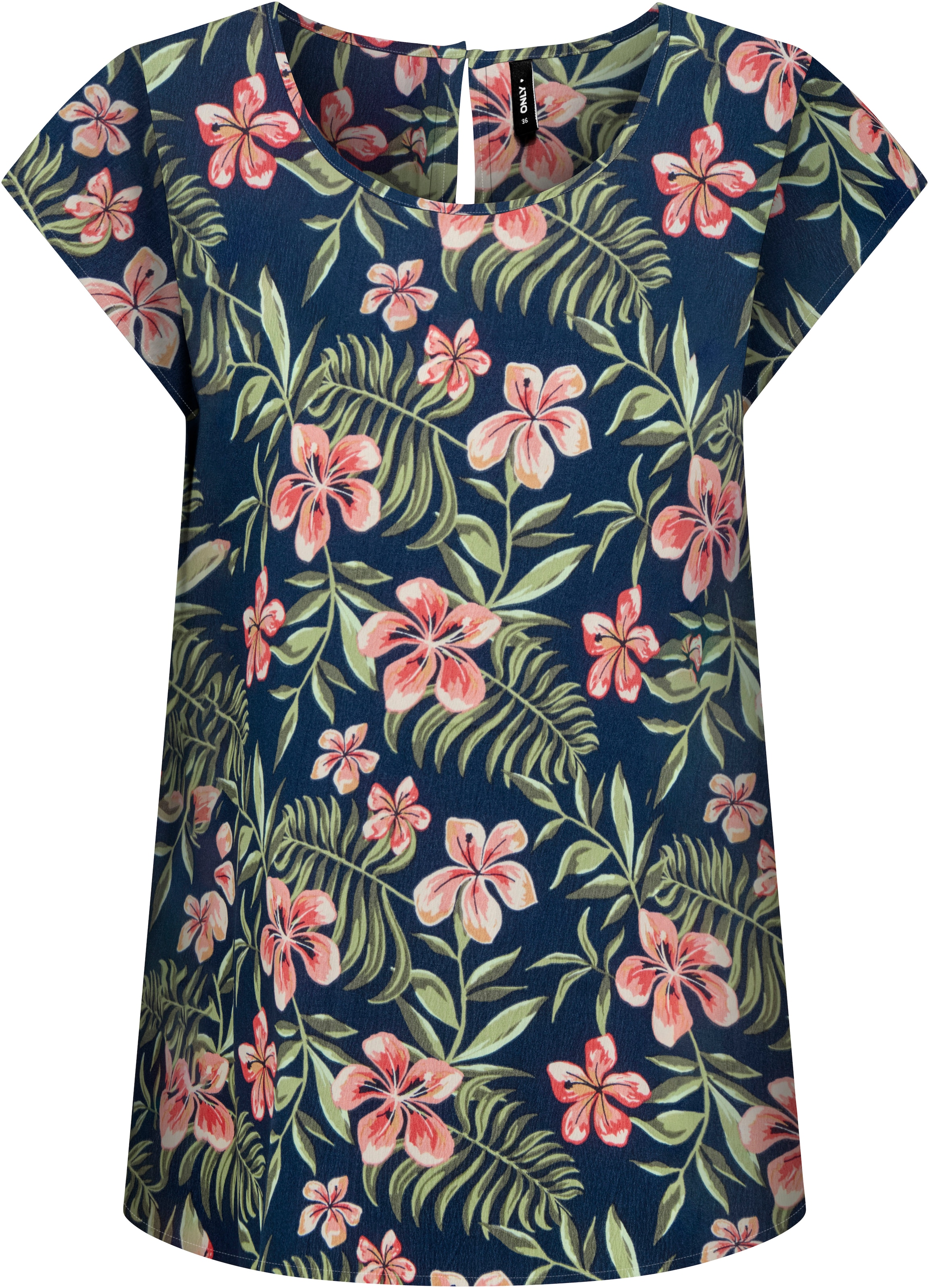 ONLY Shirtbluse »ONLNOVA LIFE S/S TOP AOP PTM«