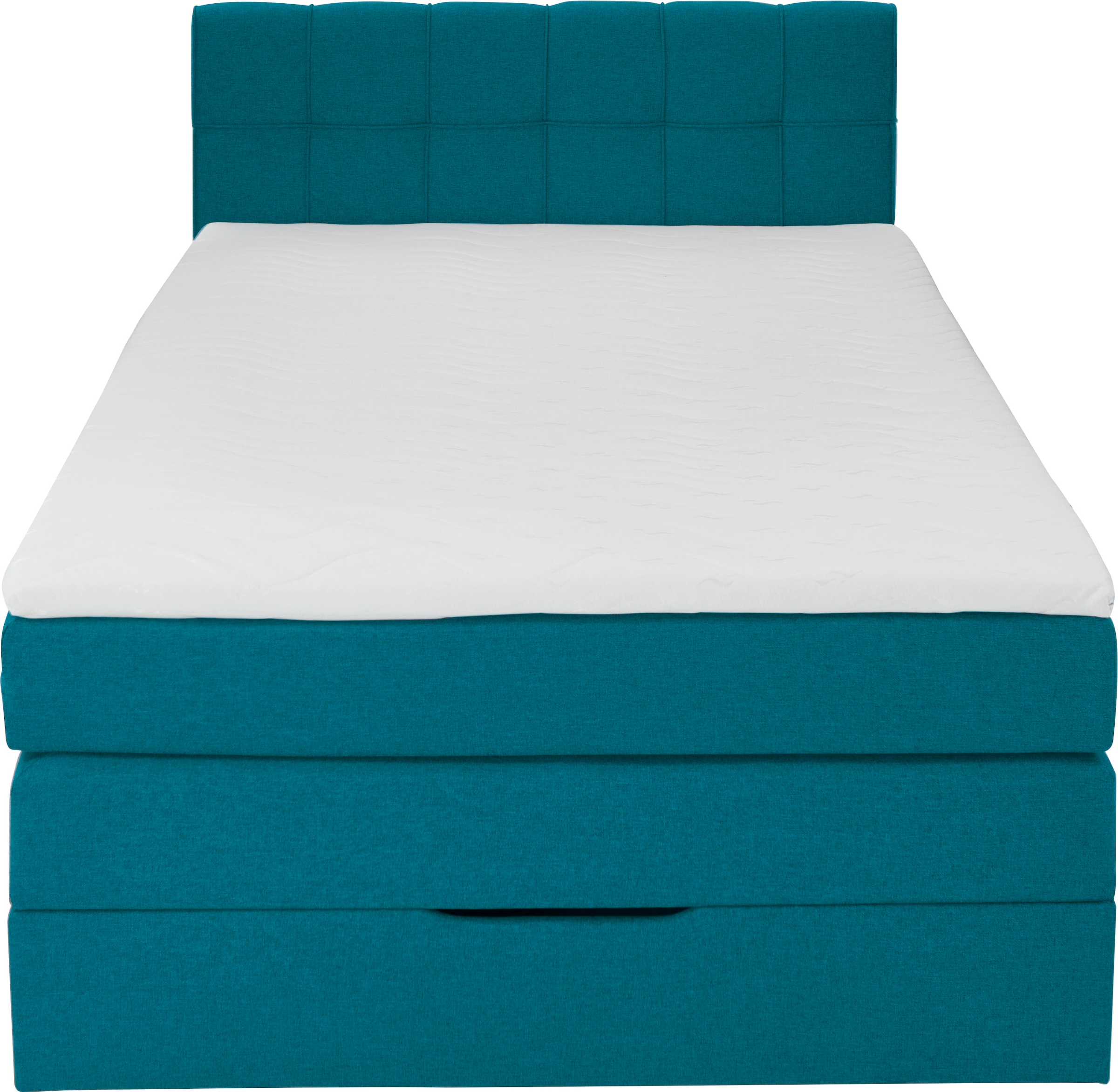Home affaire Boxspringbett »Fornoli« inkl. Topper und Bettkasten, H3 in zwei Matratzenarten
