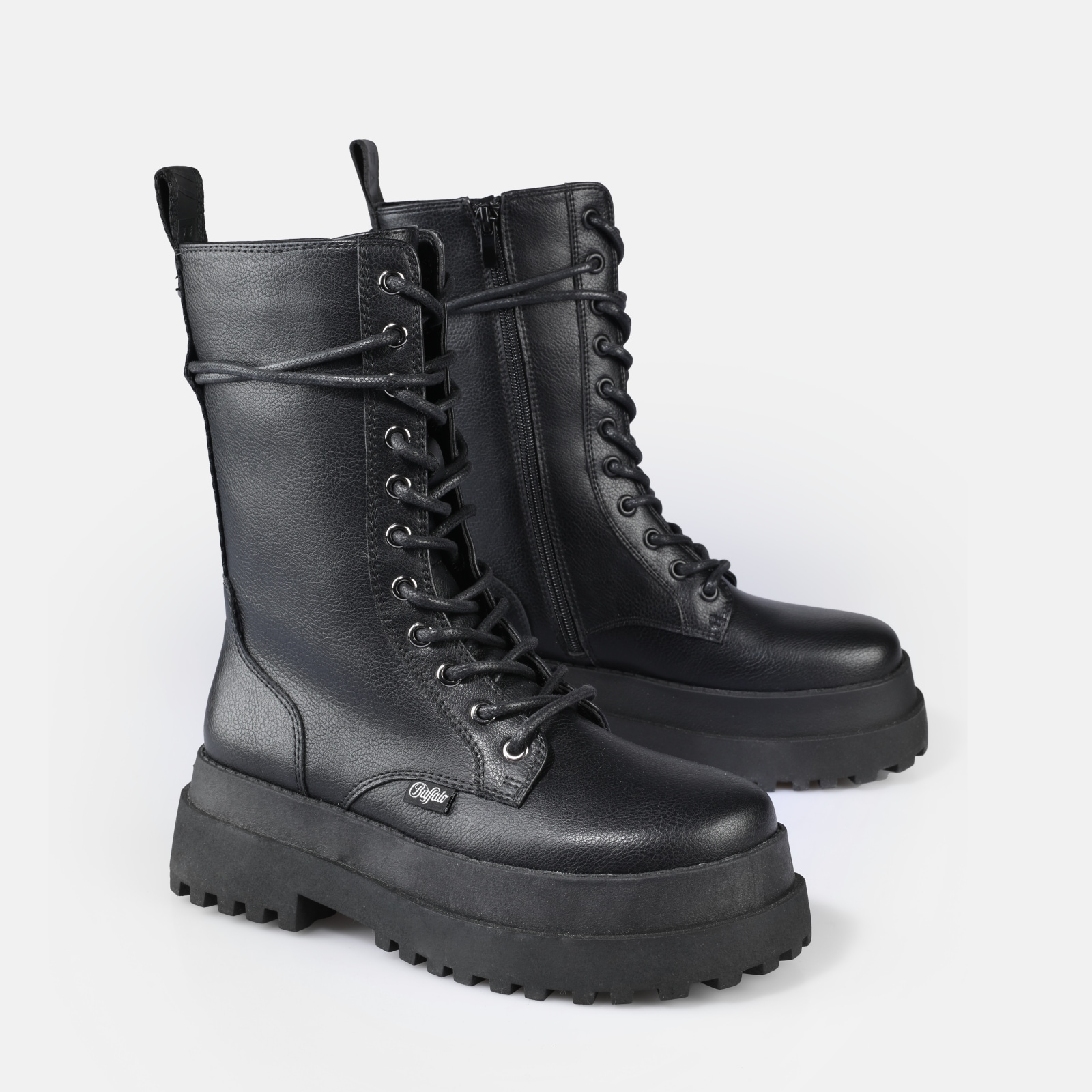 Image of Buffalo Schnürstiefel "PLUTO" Schnürboots, Plateaustiefel mit Profilsohle