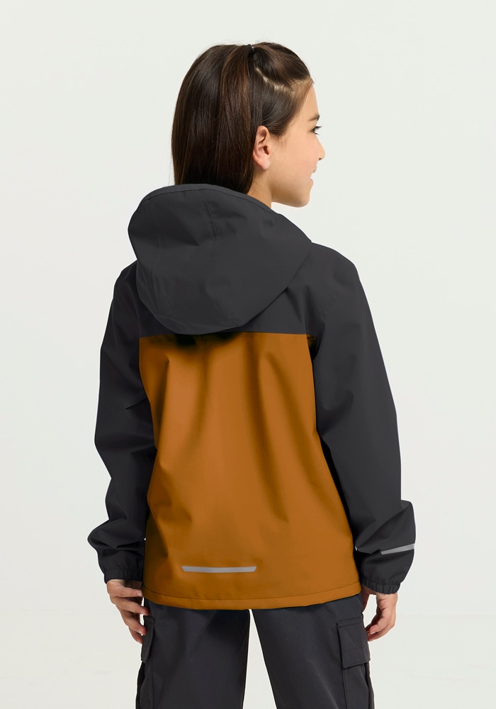 Jack Wolfskin Regenjacke »ADVENTURETRIBE 2L JKT K« atmungsaktiv, wasserdicht, mit Reissverschluss