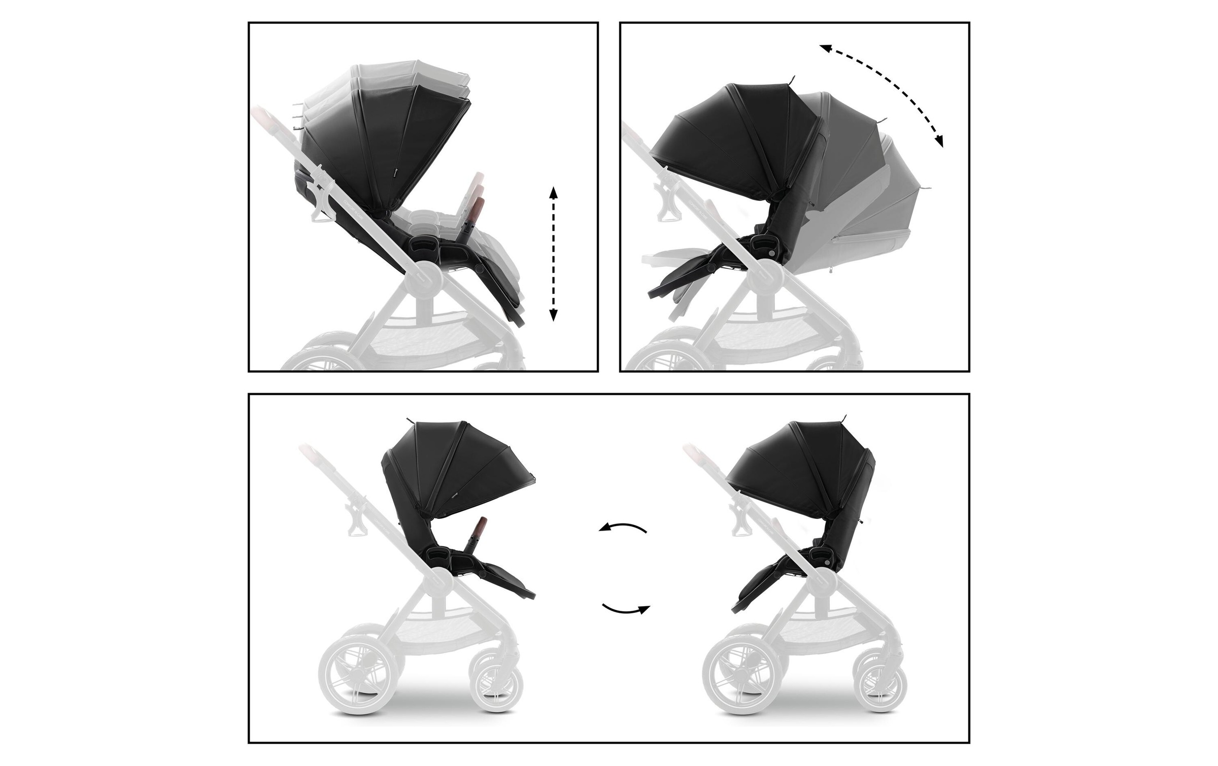 Hauck Poussette pour enfants »Comfort N Care« 22 kilos