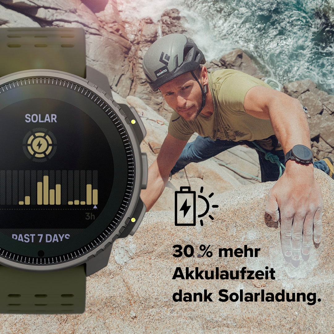 Suunto Smartwatch »Vertical GPS Watch Titanium«, (/ 1,4 Zoll)