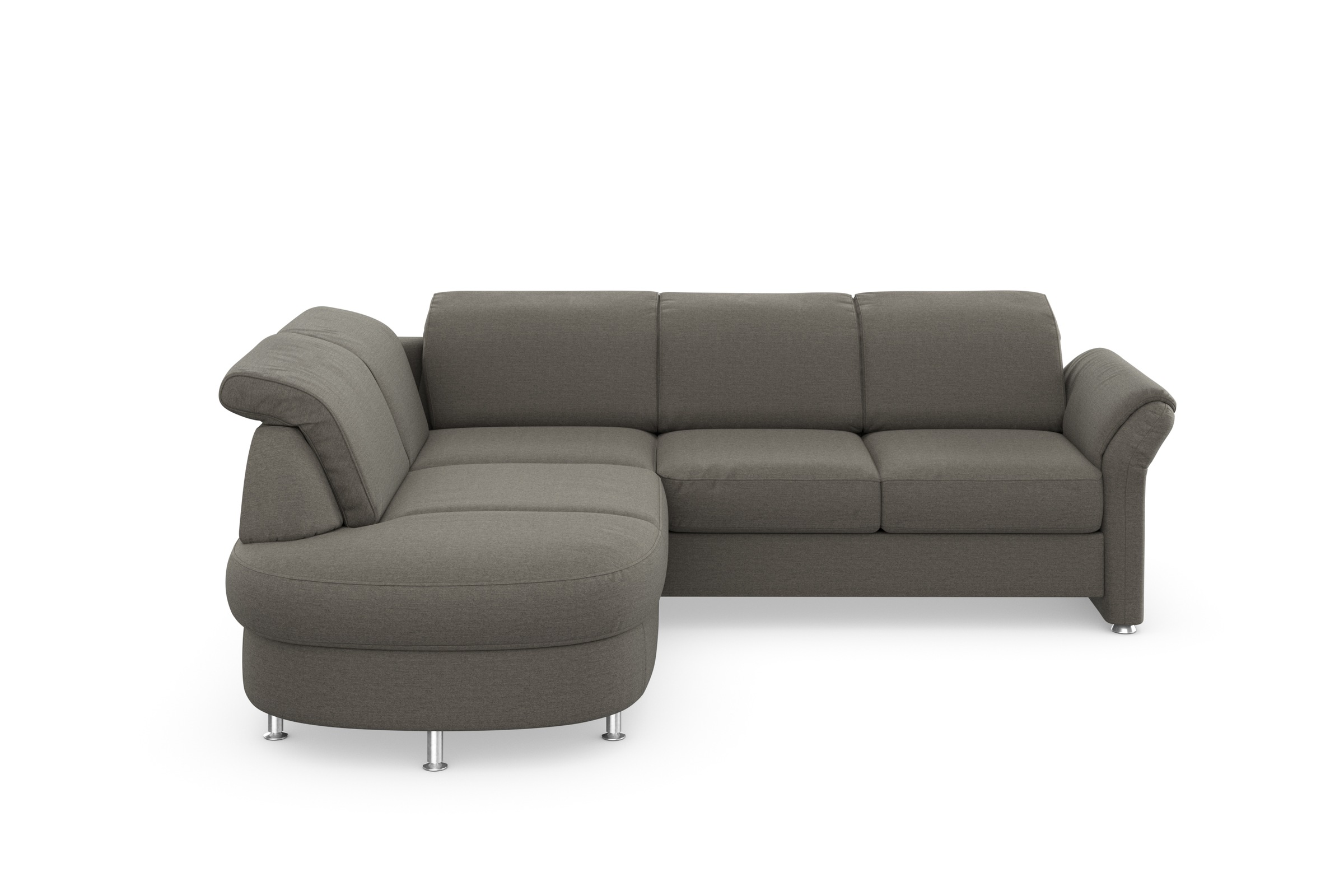 sit&more Ecksofa »Apulia L-Form« wahlweise Bettfunktion, Bettkasten und Kopf- und Armteilverstellung