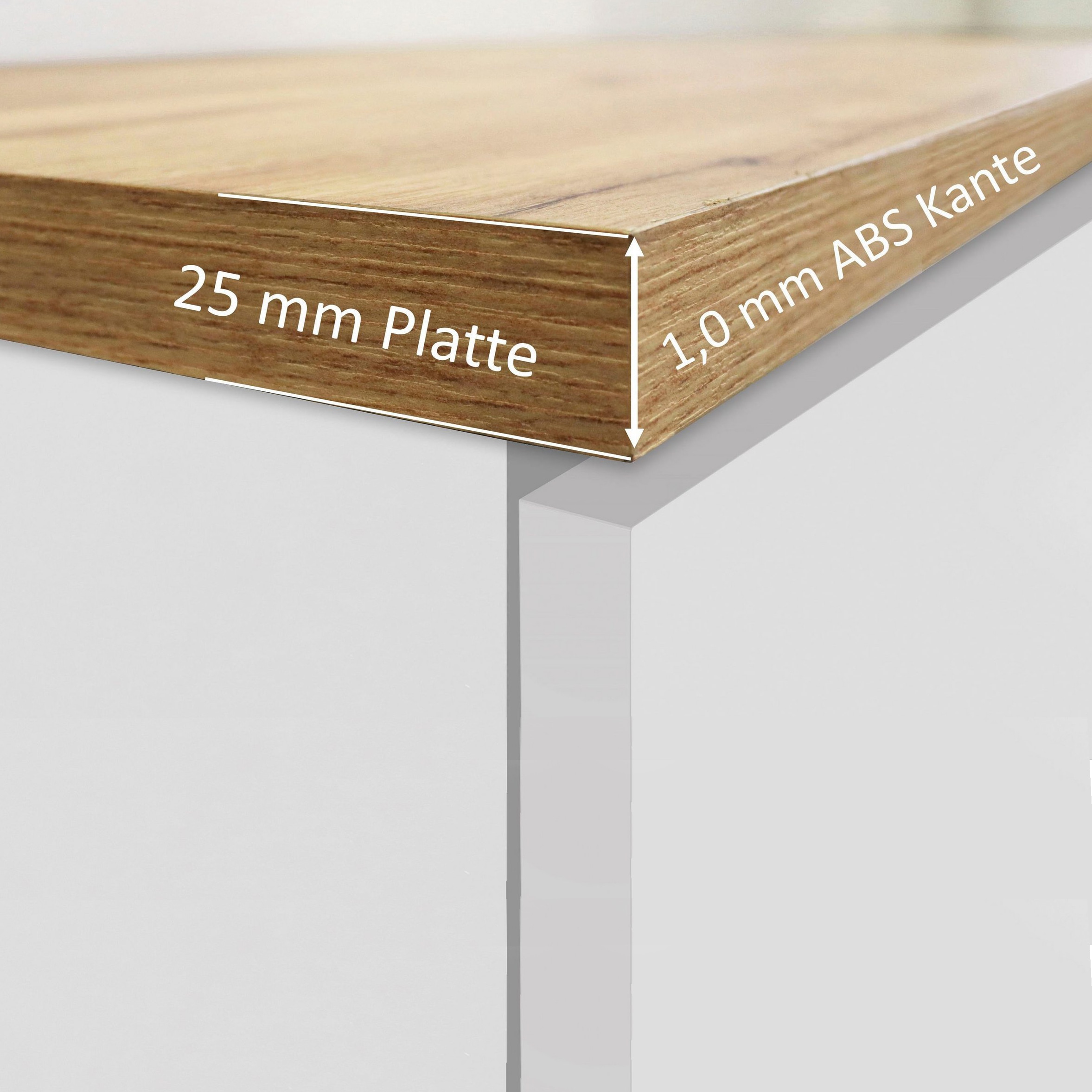 KOCHSTATION Armoire à provisions »KS-Sole,Hauswirtschaftsschrank,Stauschrank,Küchenschrank« Breite/Höhe 60/165 cm, 5 Fächer