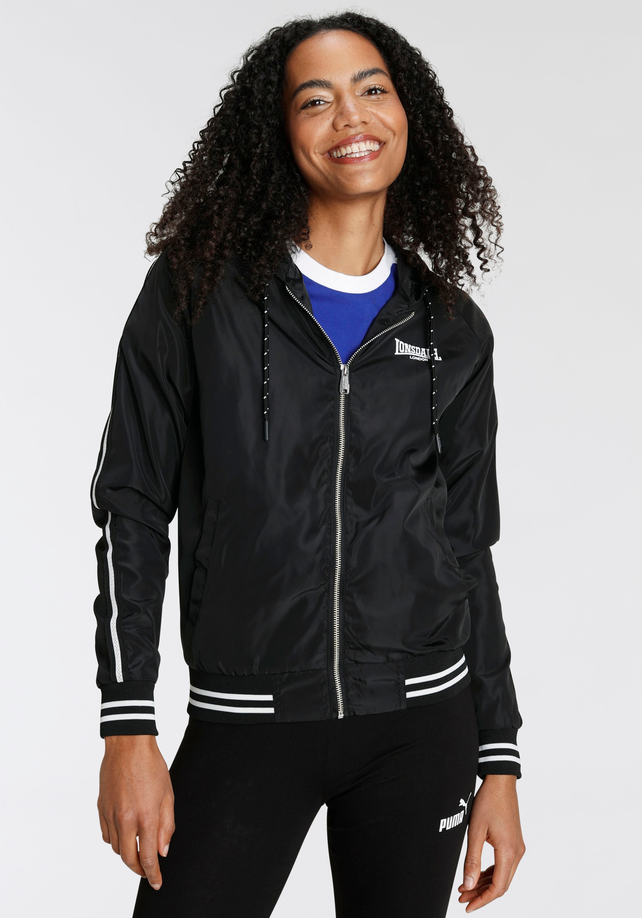 Image of Lonsdale Blouson "MERIDEN" mit Kapuze