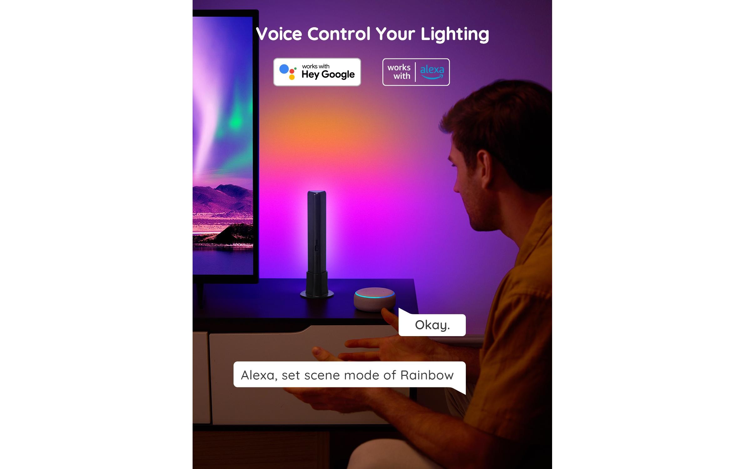 LED Deckenleuchte »Govee Flow Plus RGBICW«