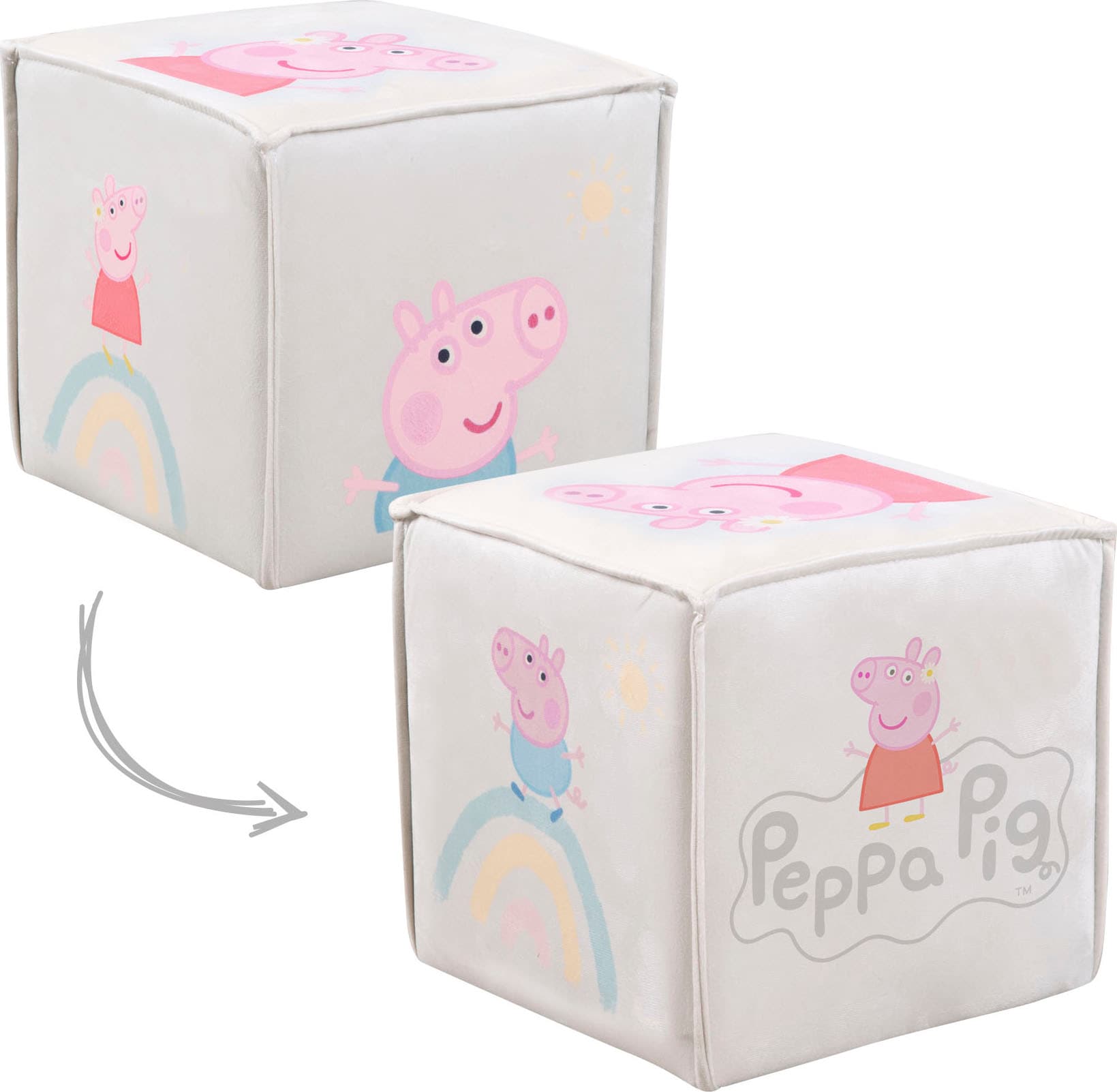 roba® Tabouret pour enfants »Peppa Pig«