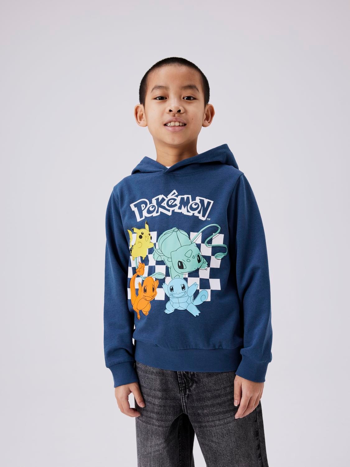 Sweatshirt »NKMJISTER POKEMON SWEAT WH BRU NOOS SKY«