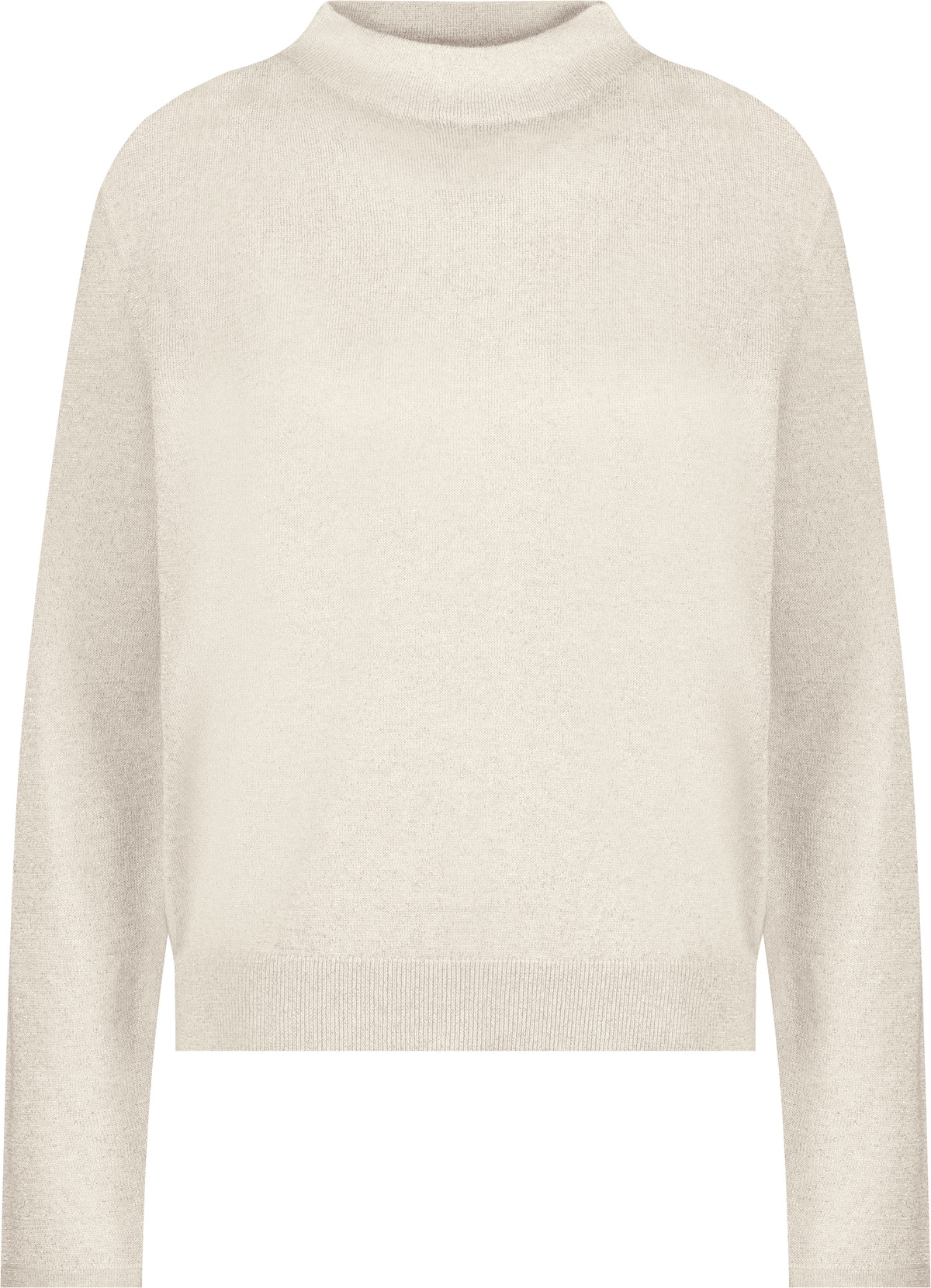 Monari Rundhalspullover »Pullover Lurex« Regular fit mit Rundhalsausschnitt