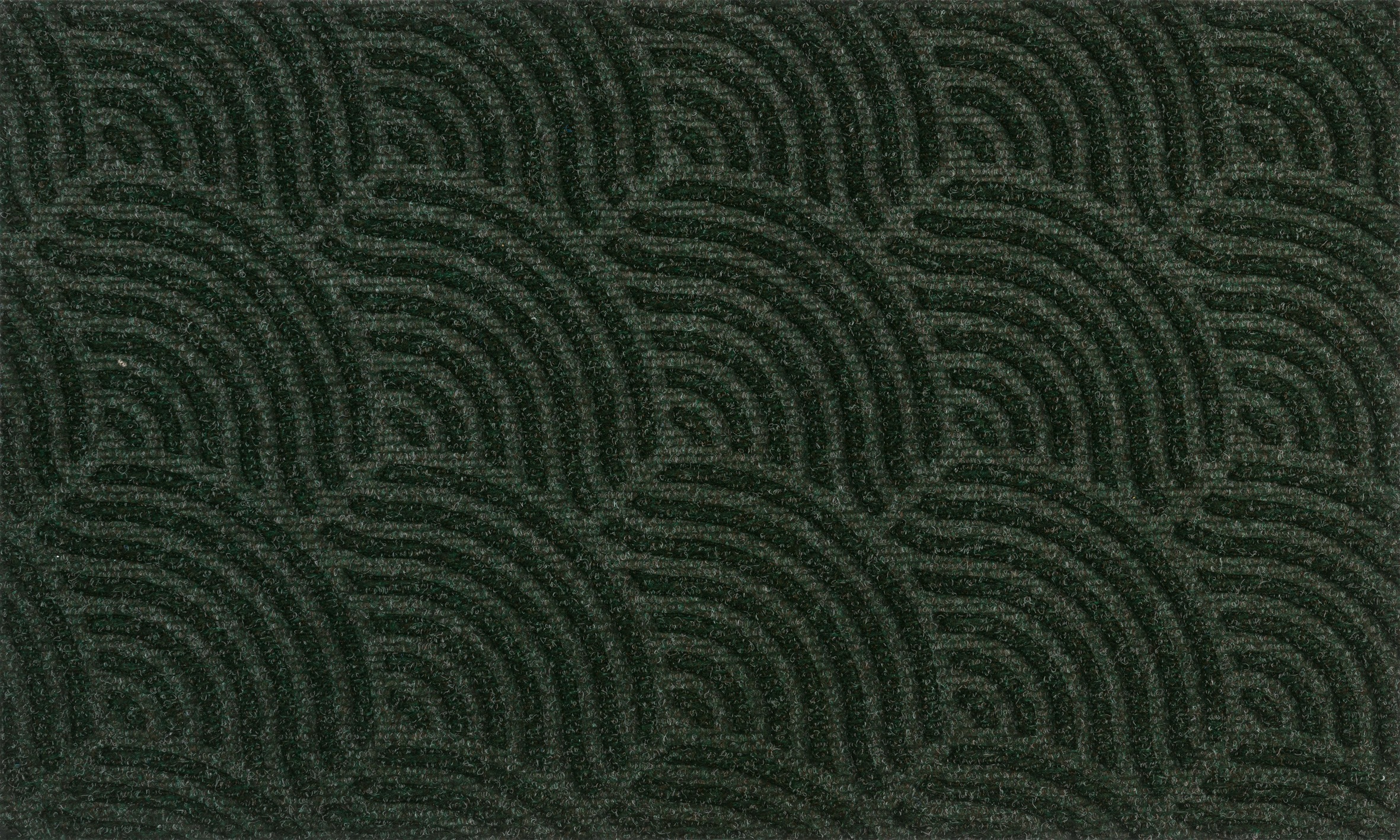 Image of wash+dry by Kleen-Tex Fussmatte "Waves midnight green" rechteckig 8 mm Höhe