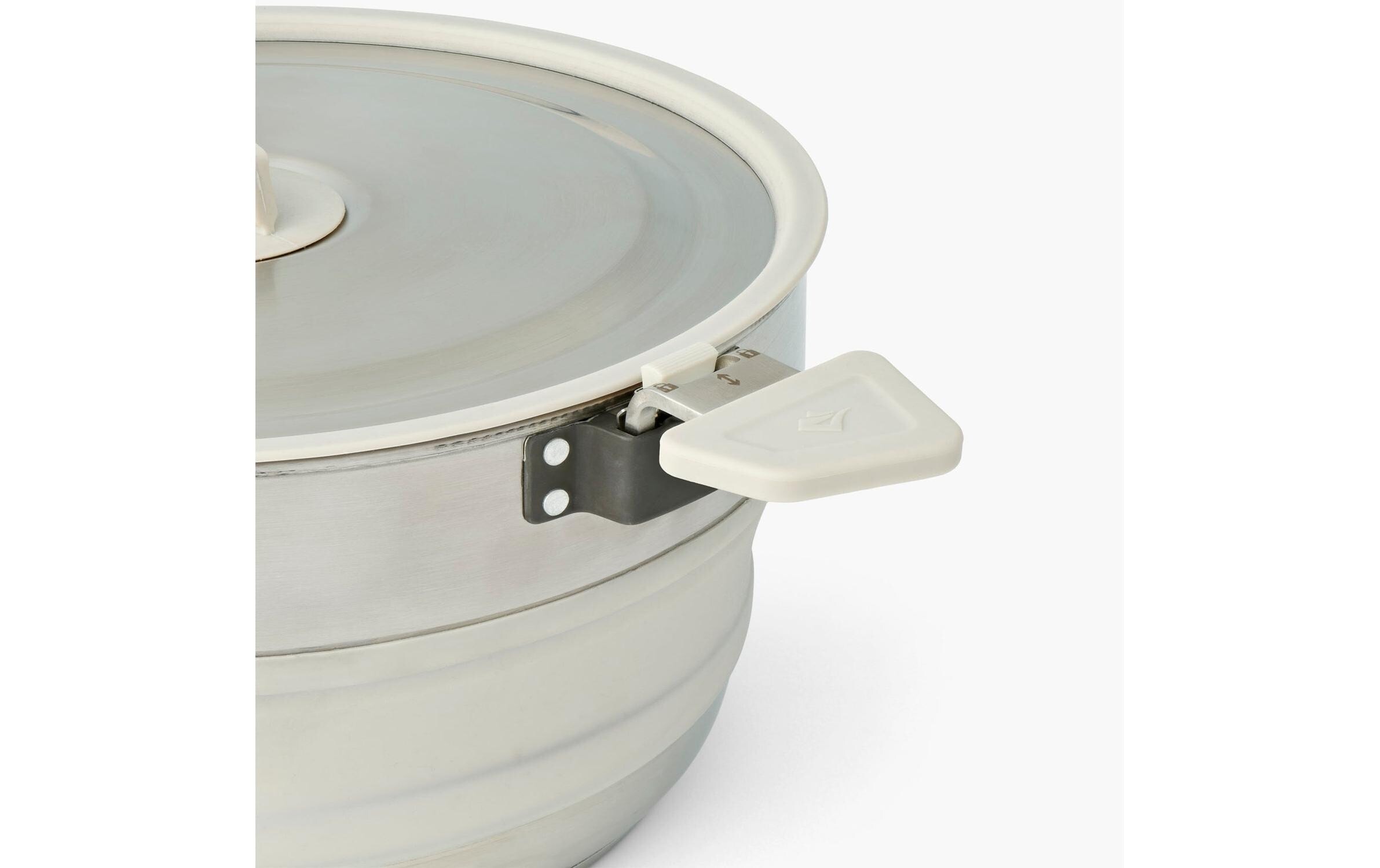 sea to summit Kochbesteck-Set »Stainless Steel Collapsible Pot 5 l«, (1 tlg.)