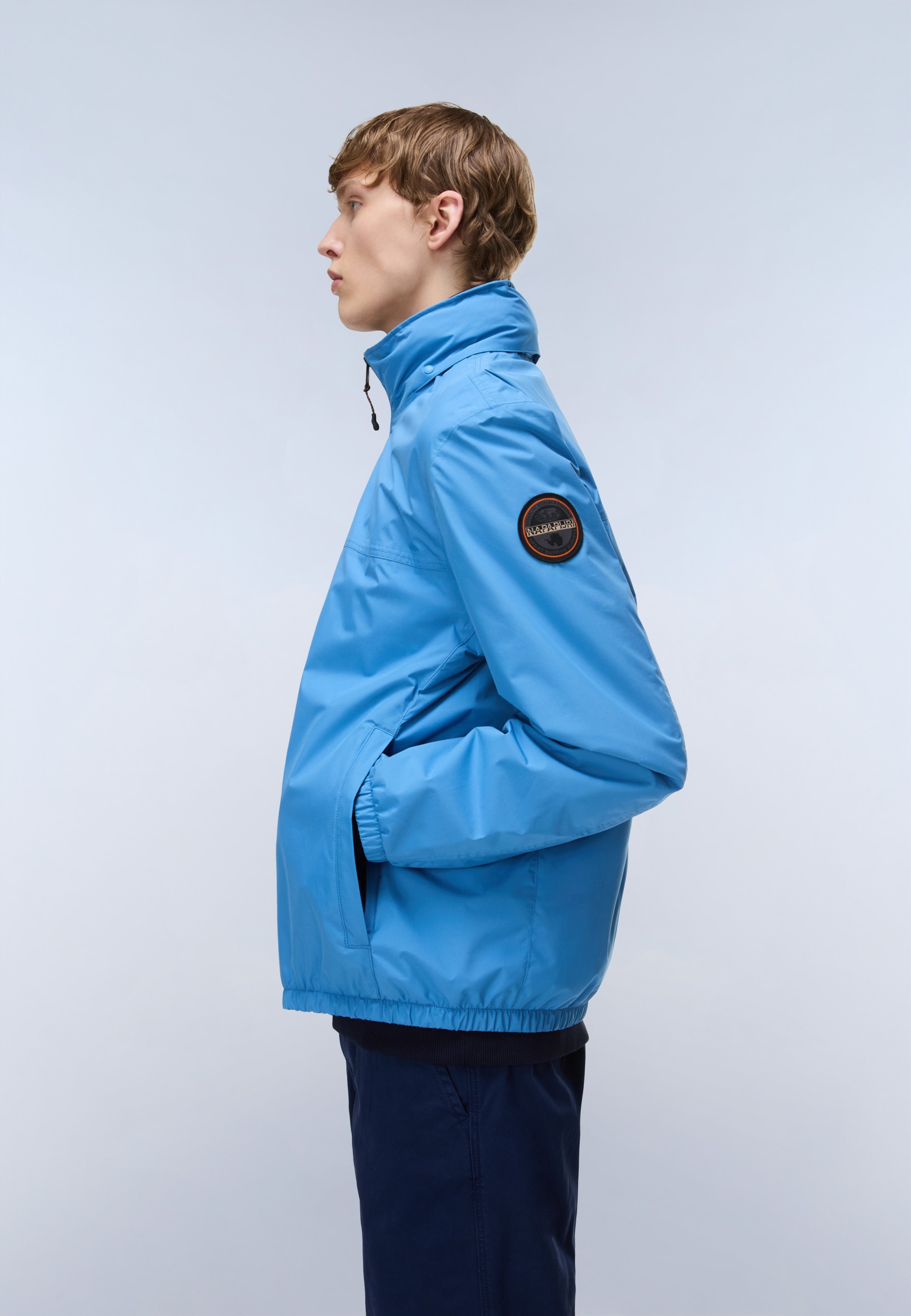 Napapijri Windbreaker sportlicher Stil, mit Reissverschluss, für Sport und Freizeit
