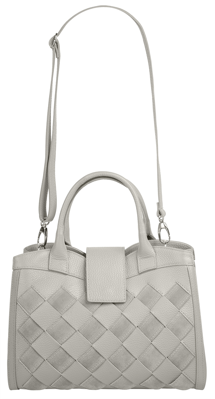 Samantha Look Sac à bandoulière echt Leder, Made in Italy