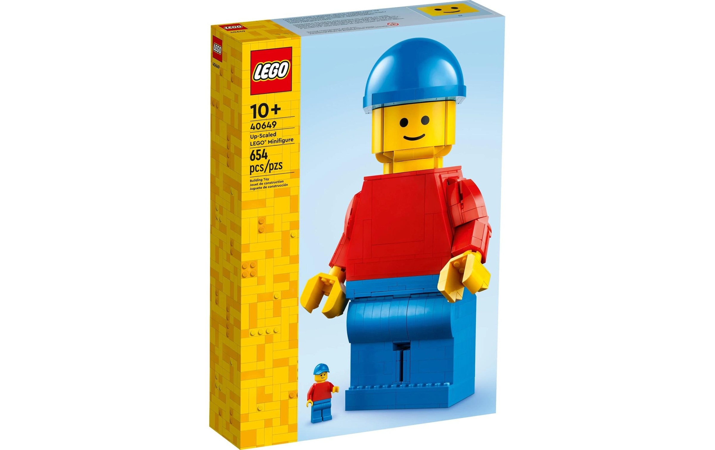 Image of LEGO Konstruktionsspielsteine "Minifigur Grosse Kunststoff mehrfarbig"