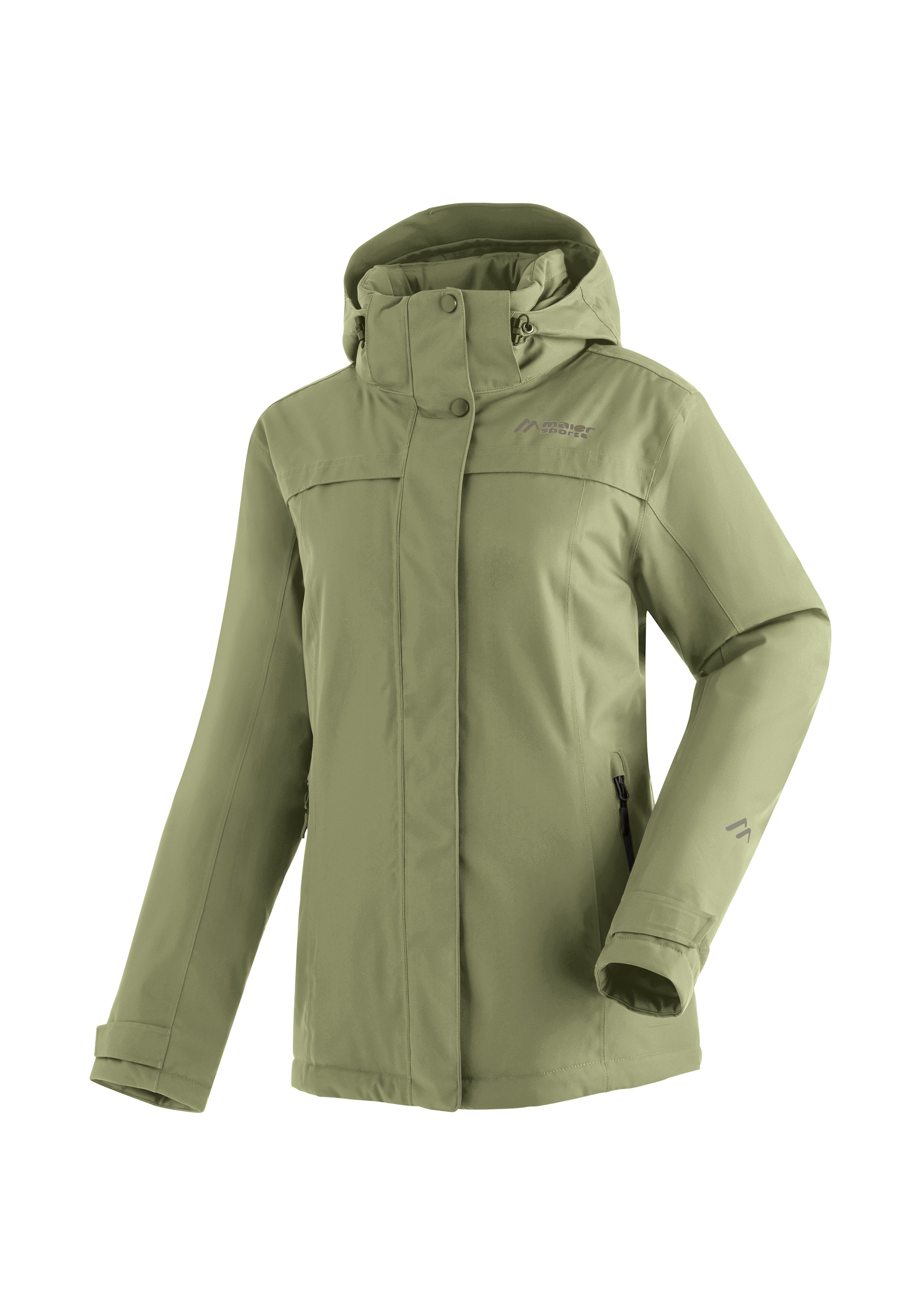 Maier Sports Veste d'hiver »Lisbon« warme Damen Jacke, wattierte Regenjacke, wasserdicht + atmungsaktiv